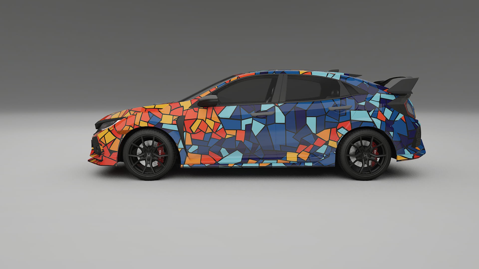Honda Civic Type-R BARCELONA Designed Wrap PPF Kit – Printable Polyurethane Film