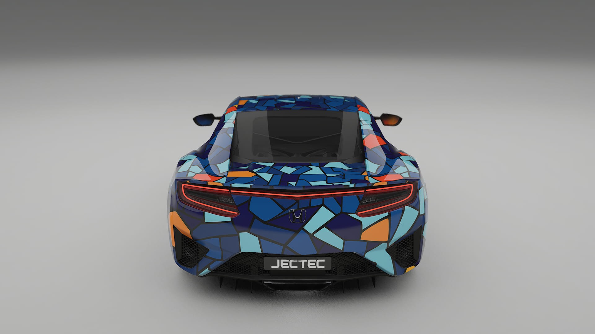 Honda NSX prefacelift pre-LCI BARCELONA Designed Wrap PPF Kit – Printable Polyurethane Film