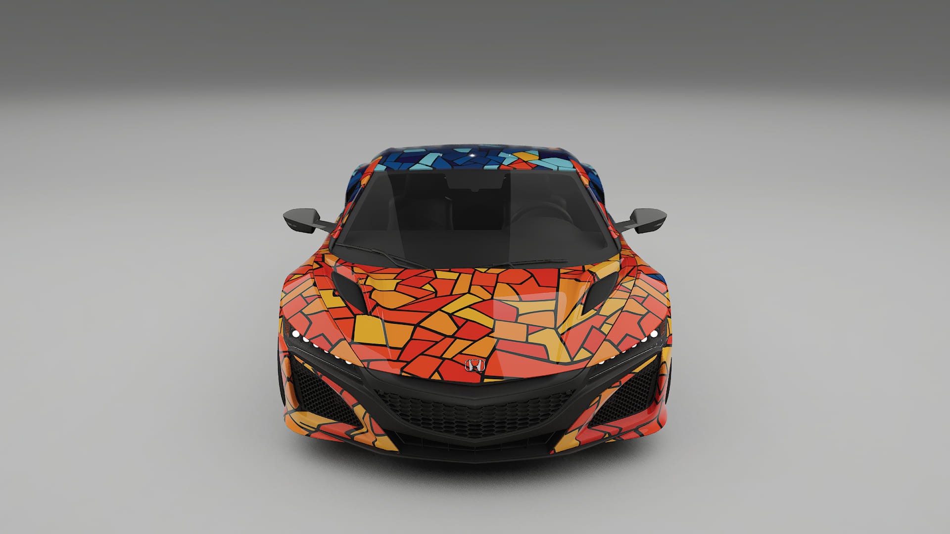 Honda NSX prefacelift pre-LCI BARCELONA Designed Wrap PPF Kit – Printable Polyurethane Film
