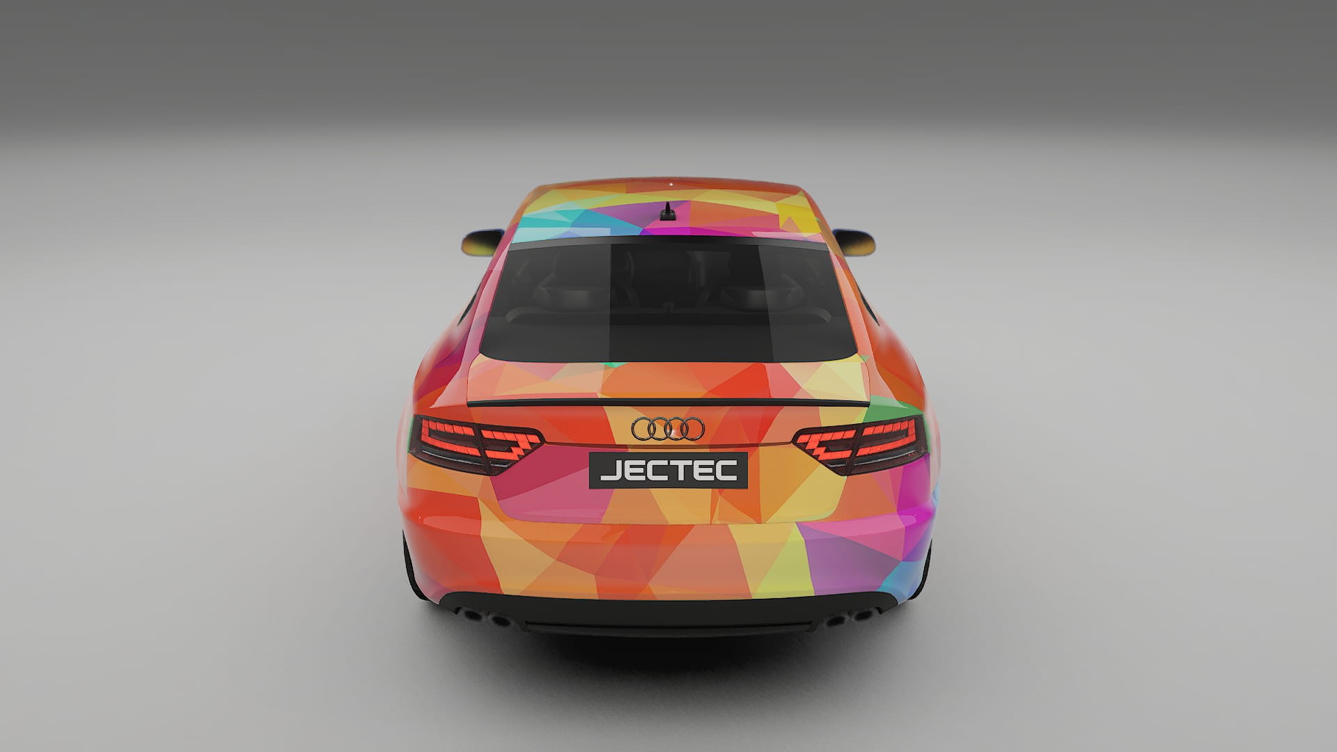 Audi A5 8T Sportback prefacelift pre-LCI VECTOR VIBE Designed Wrap PPF Kit – Printable Polyurethane Film