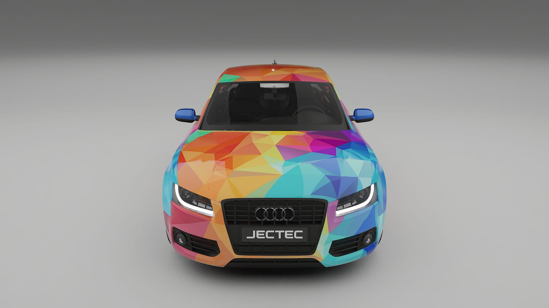 Audi A5 8T Sportback prefacelift pre-LCI VECTOR VIBE Designed Wrap PPF Kit – Printable Polyurethane Film