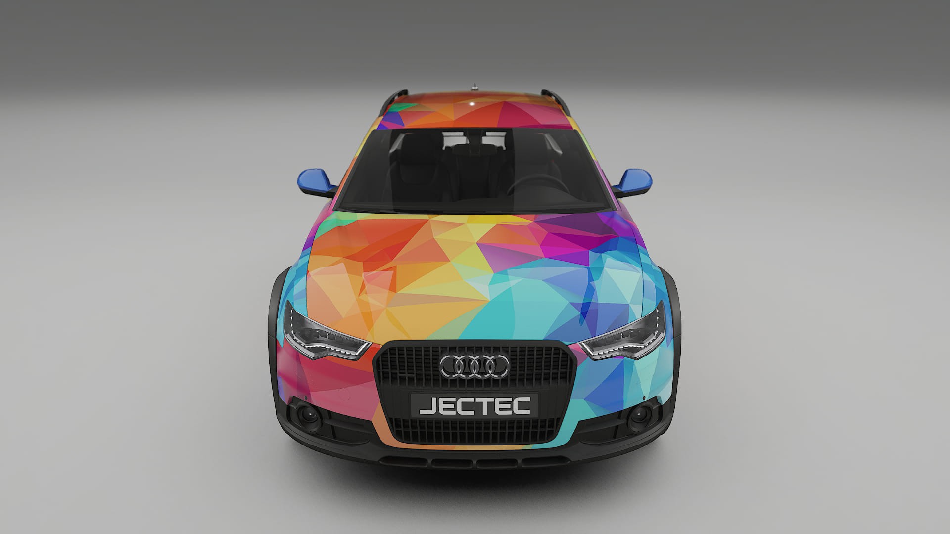 Audi A6 Allroad C7 prefacelift pre-LCI VECTOR VIBE Designed Wrap PPF Kit – Printable Polyurethane Film