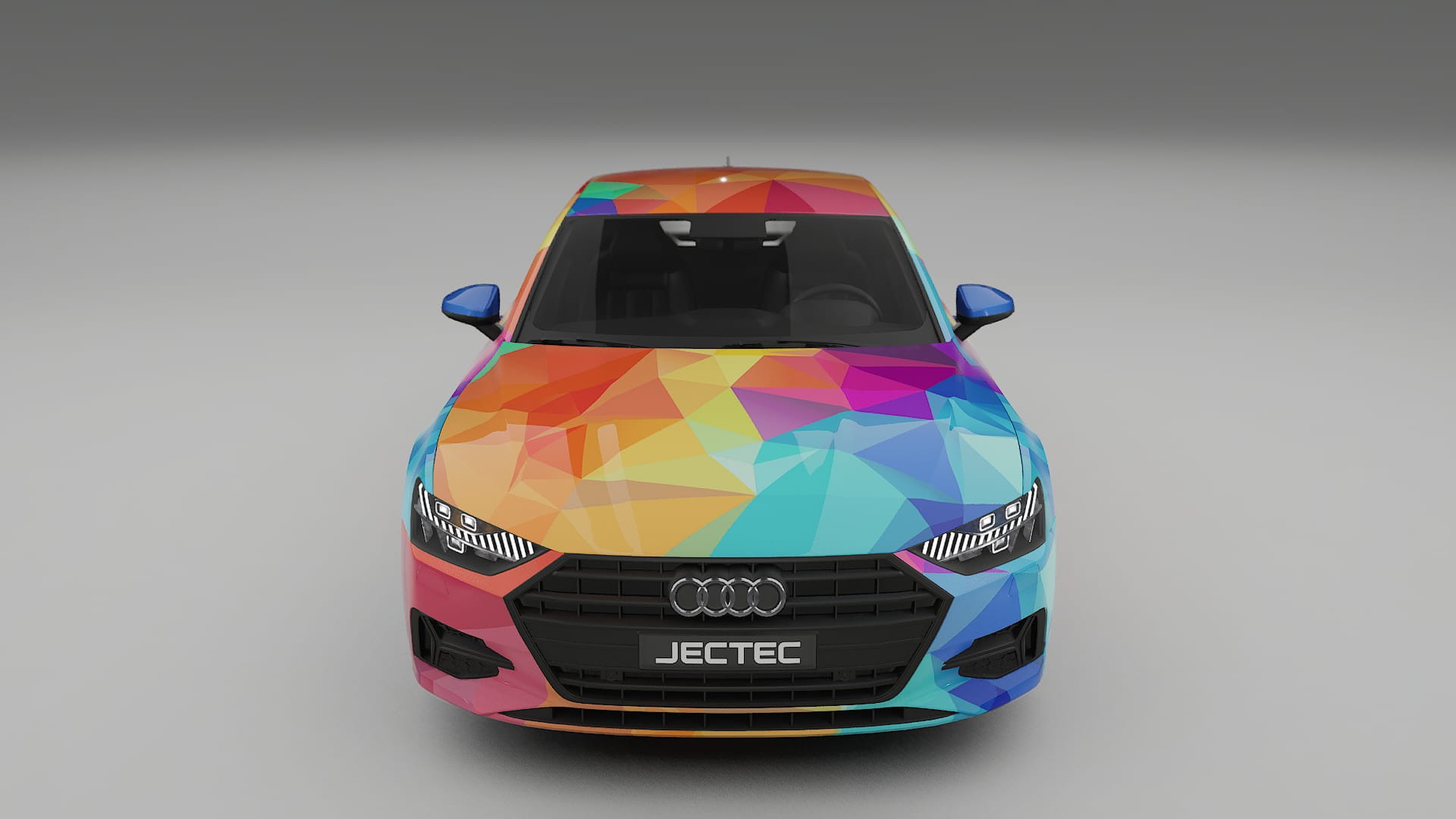 Audi A7 C8 Sportback prefacelift pre-LCI VECTOR VIBE Designed Wrap PPF Kit – Printable Polyurethane Film