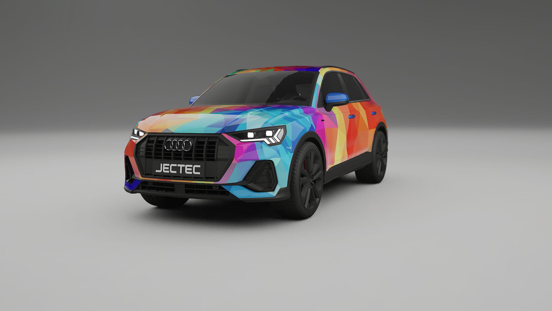 Audi Q3 S-Line F3 VECTOR VIBE Designed Wrap PPF Kit – Printable Polyurethane Film