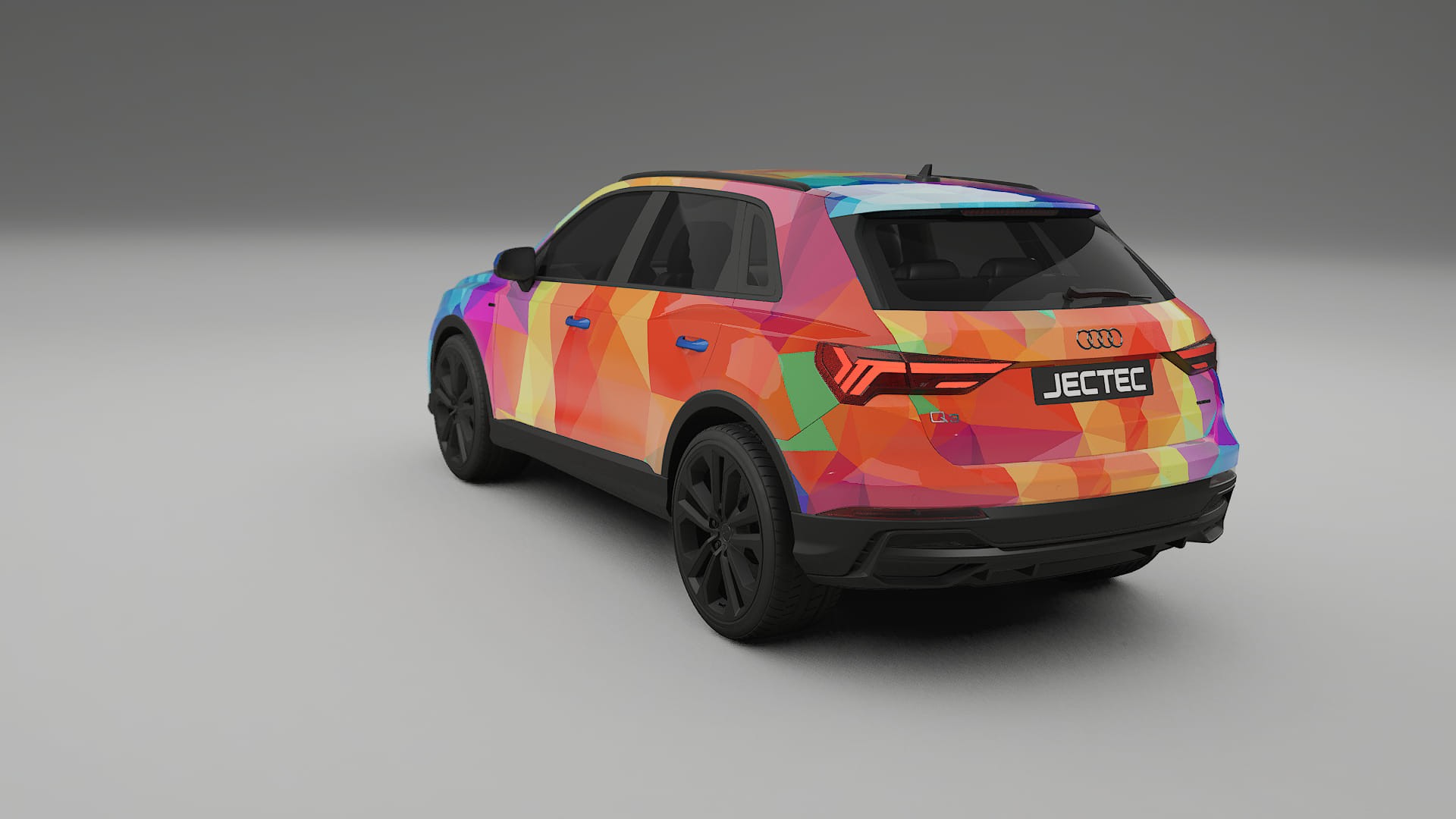 Audi Q3 S-Line F3 VECTOR VIBE Designed Wrap PPF Kit – Printable Polyurethane Film