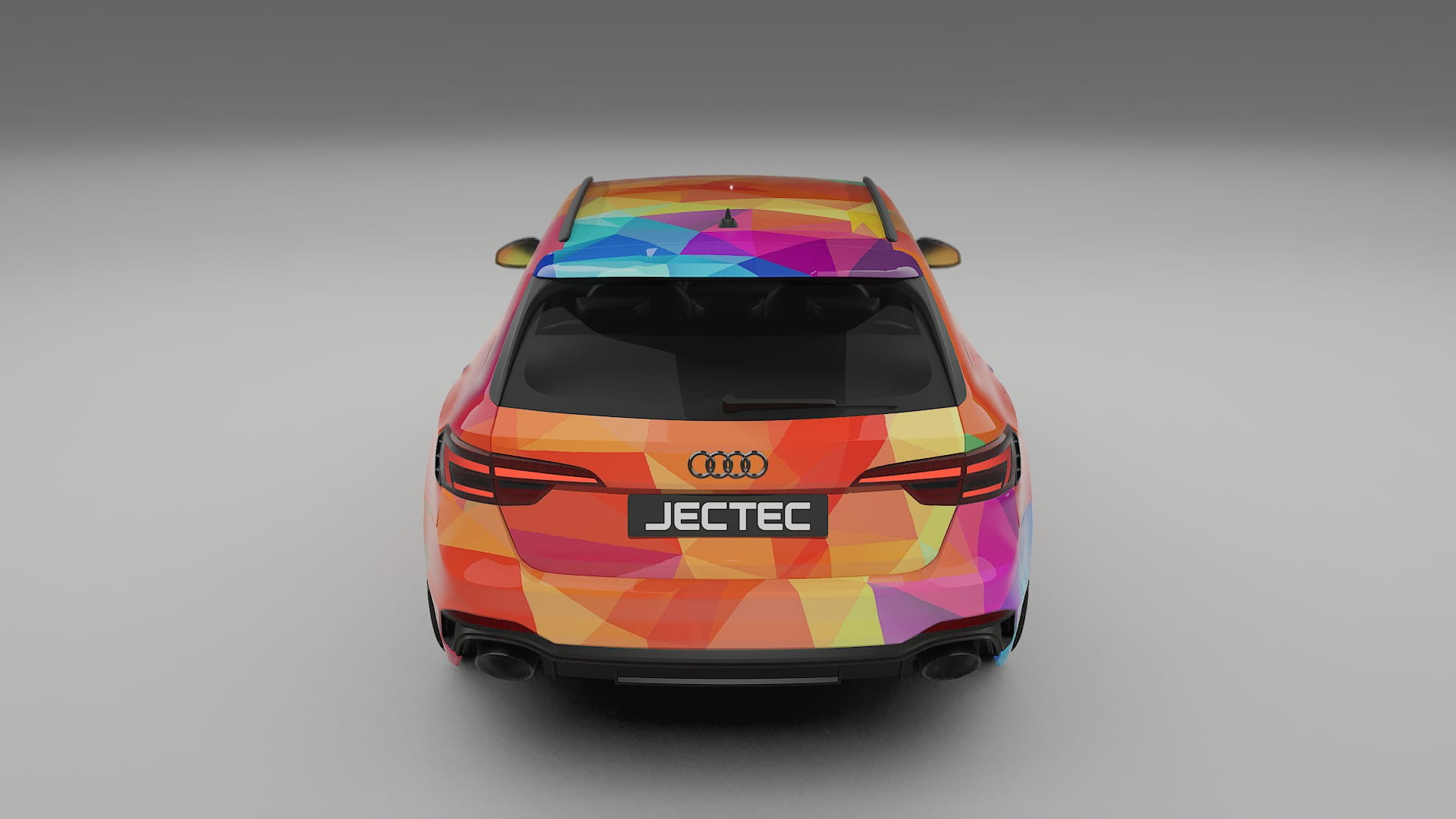 Audi RS4 Avant B9 prefacelift pre-LCI VECTOR VIBE Designed Wrap PPF Kit – Printable Polyurethane Film