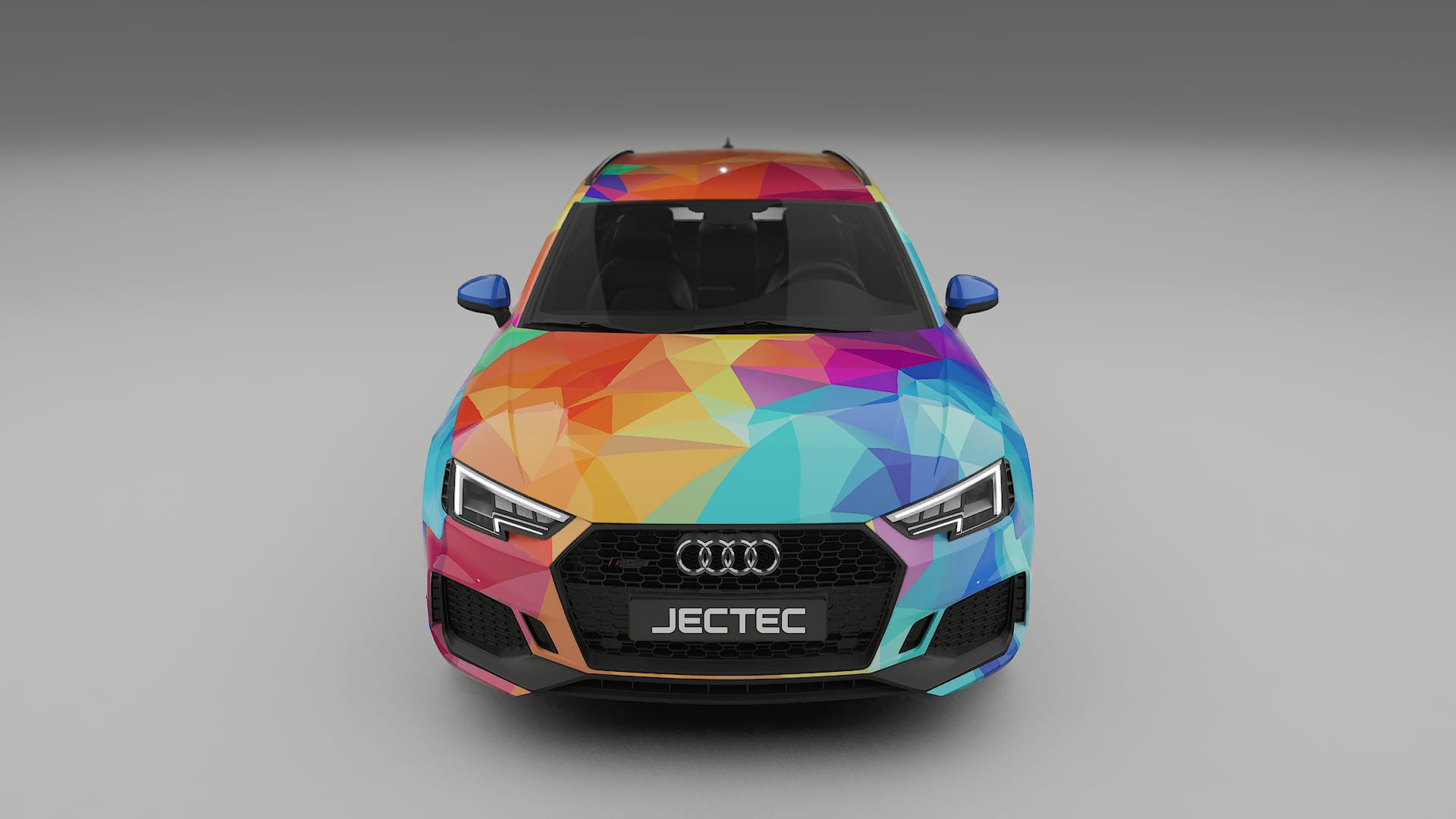 Audi RS4 Avant B9 prefacelift pre-LCI VECTOR VIBE Designed Wrap PPF Kit – Printable Polyurethane Film
