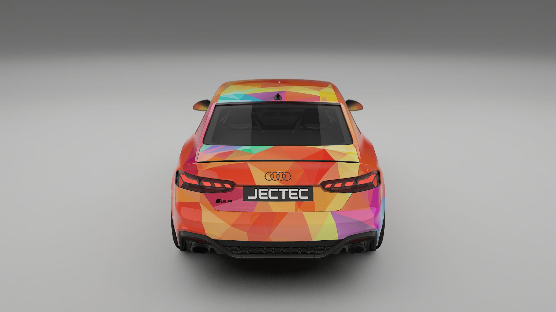 Audi RS5 Coupe B9 facelift pre-LCI VECTOR VIBE Designed Wrap PPF Kit – Printable Polyurethane Film