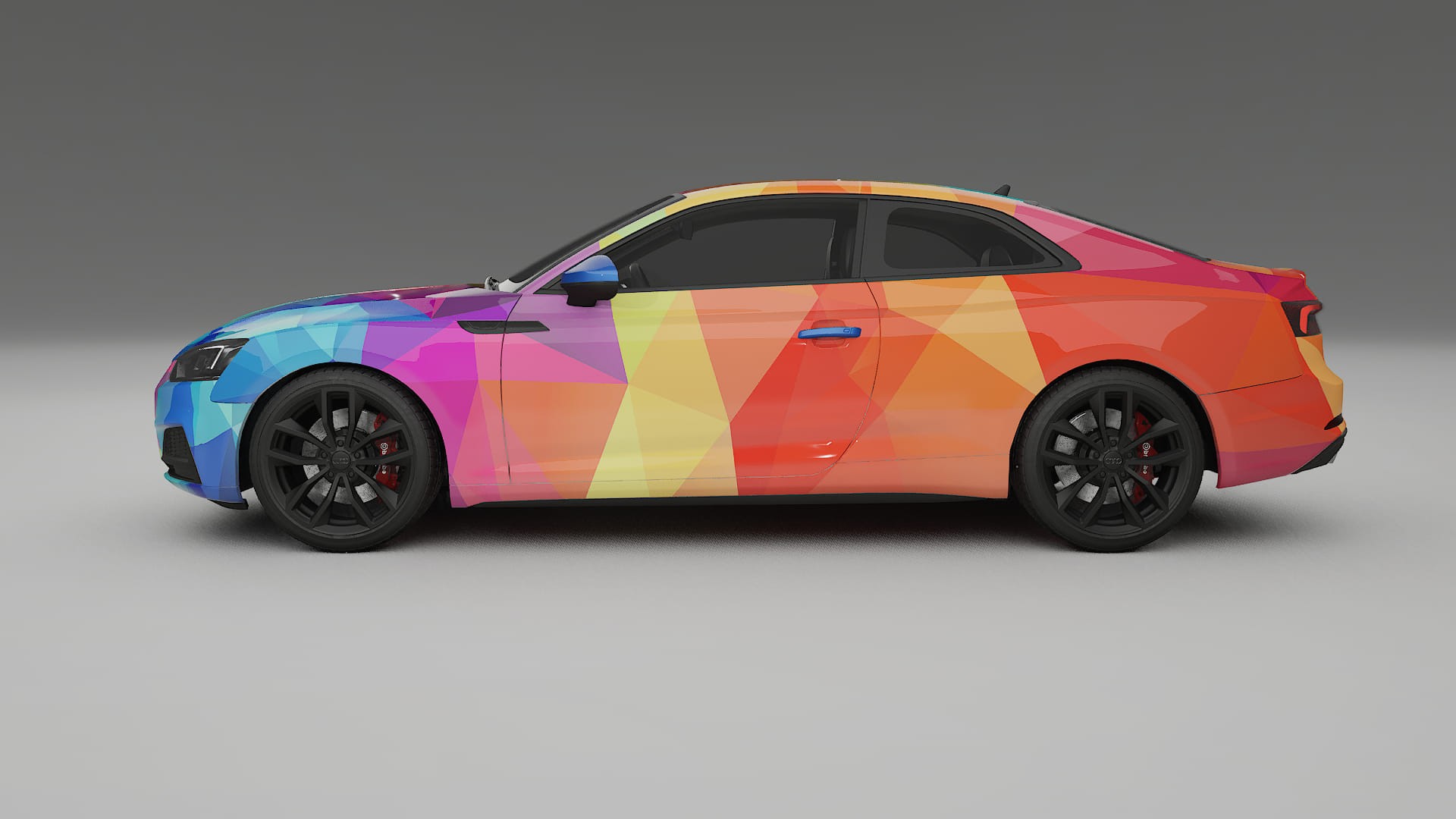 Audi S5 B9 prefacelift pre-LCI VECTOR VIBE Designed Wrap PPF Kit – Printable Polyurethane Film