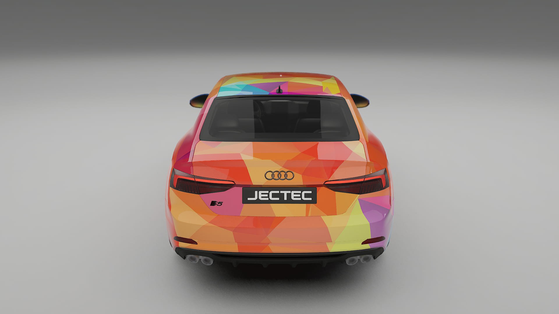 Audi S5 B9 prefacelift pre-LCI VECTOR VIBE Designed Wrap PPF Kit – Printable Polyurethane Film