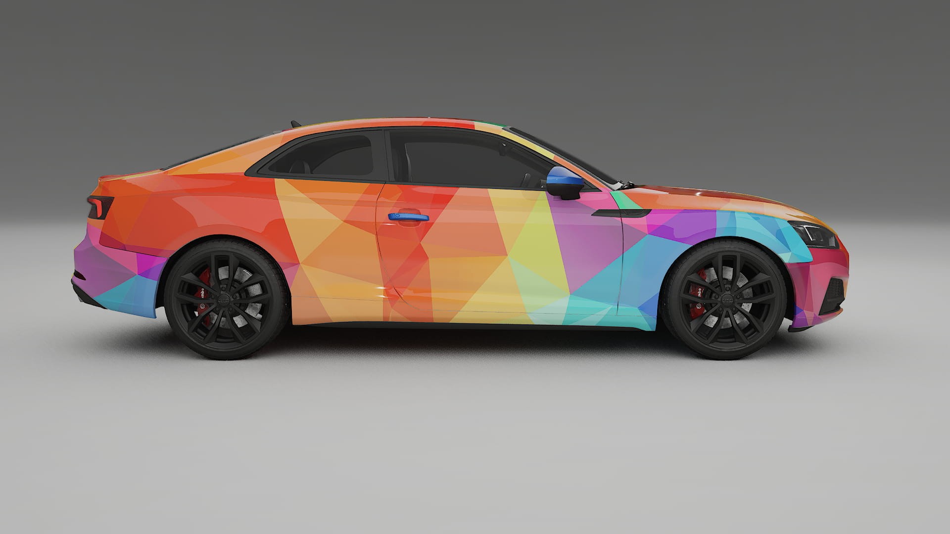 Audi S5 B9 prefacelift pre-LCI VECTOR VIBE Designed Wrap PPF Kit – Printable Polyurethane Film