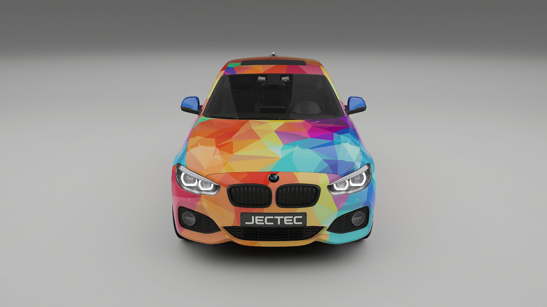 BMW 1 F20 facelift LCI VECTOR VIBE Designed Wrap PPF Kit – Printable Polyurethane Film
