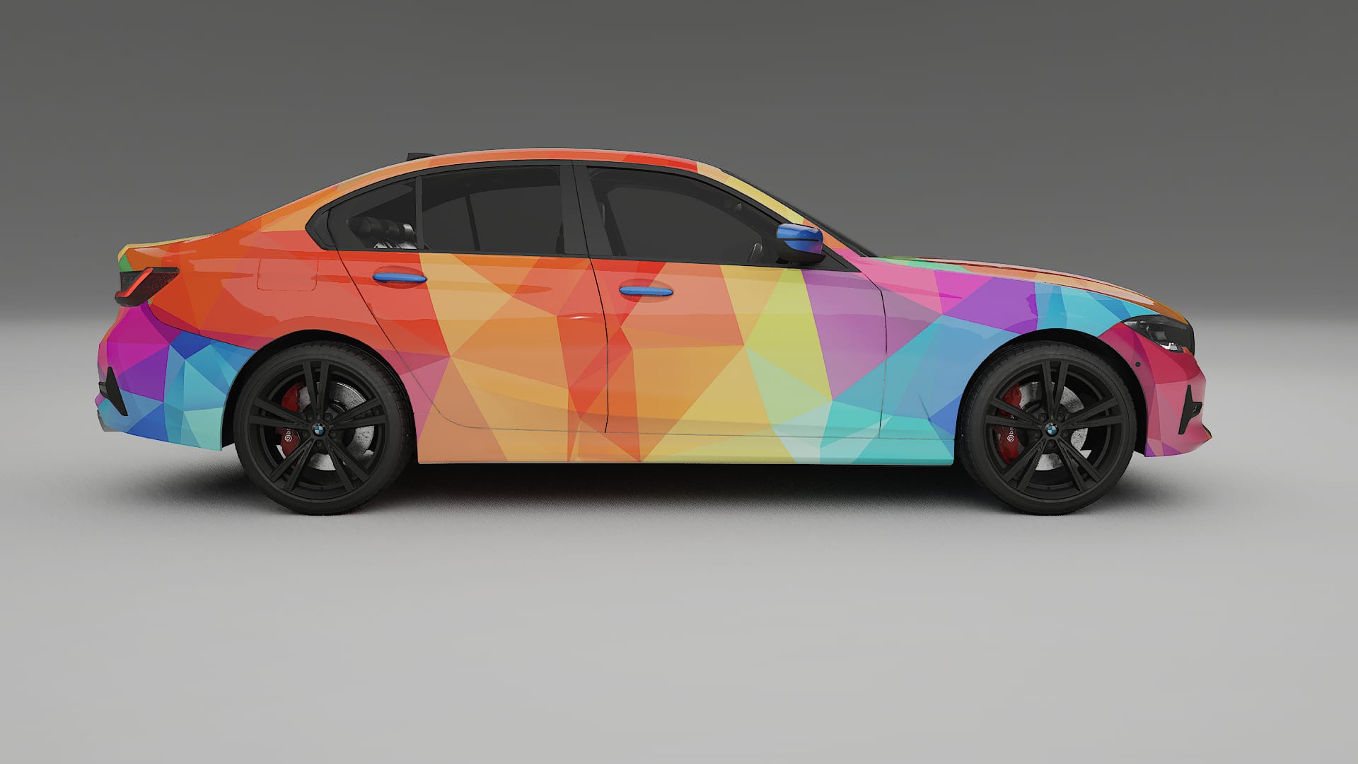 BMW 3 G20 prefacelift pre-LCI VECTOR VIBE Designed Wrap PPF Kit – Printable Polyurethane Film