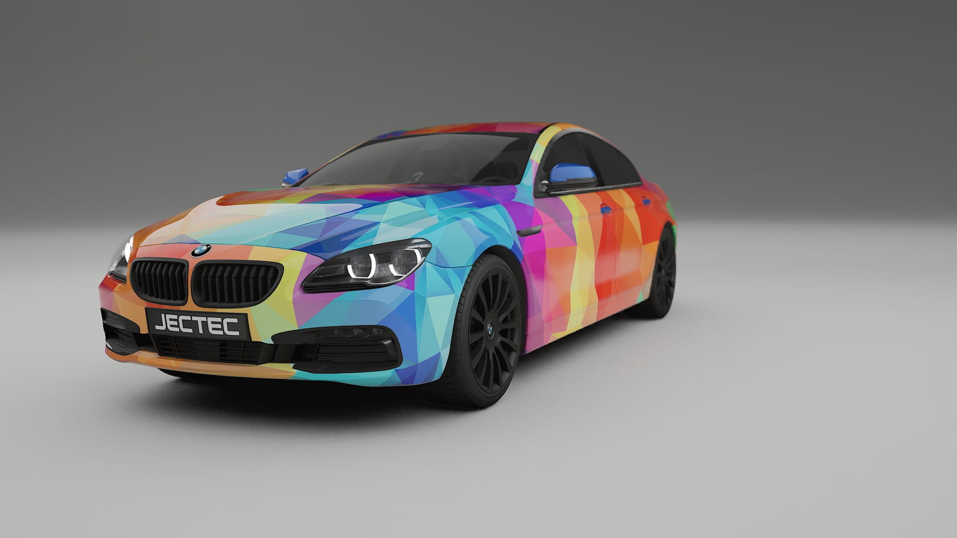 BMW 6 F06 VECTOR VIBE Designed Wrap PPF Kit – Printable Polyurethane Film