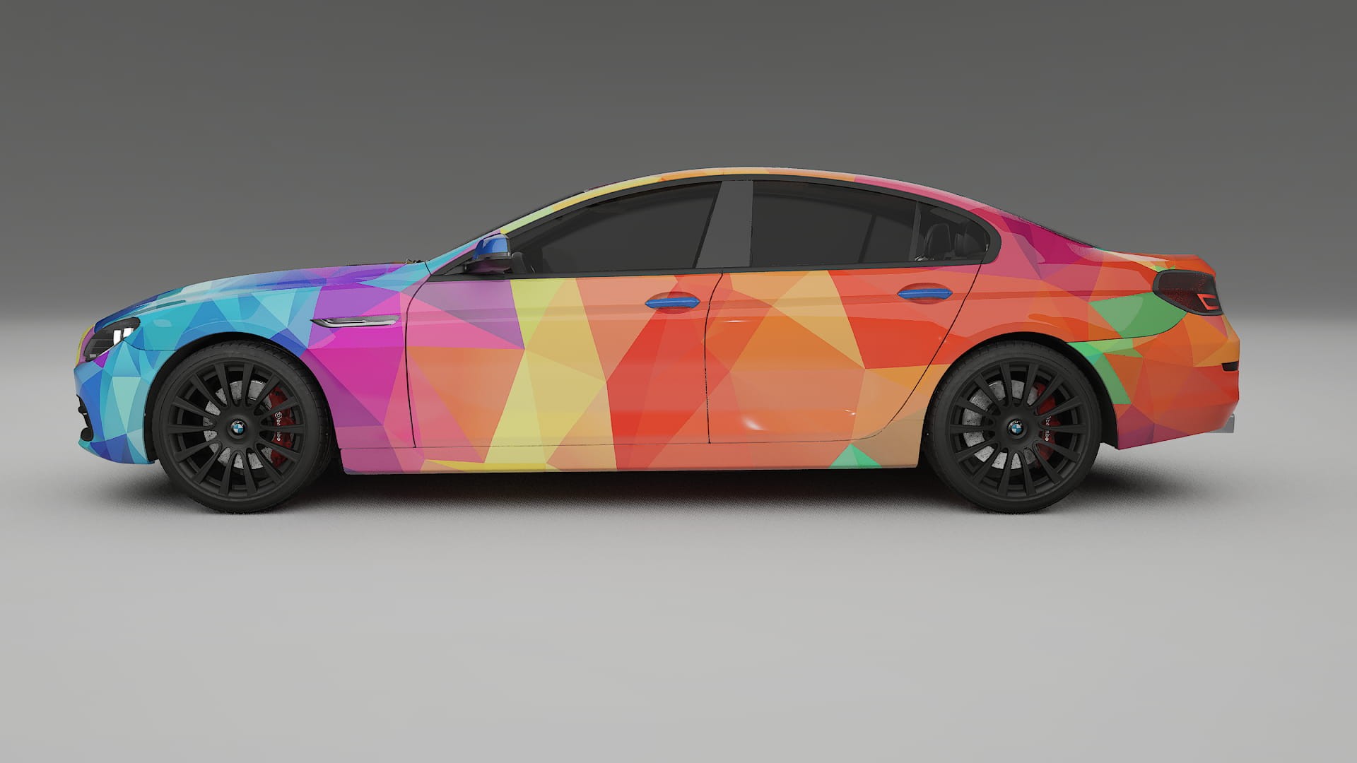 BMW 6 F06 VECTOR VIBE Designed Wrap PPF Kit – Printable Polyurethane Film