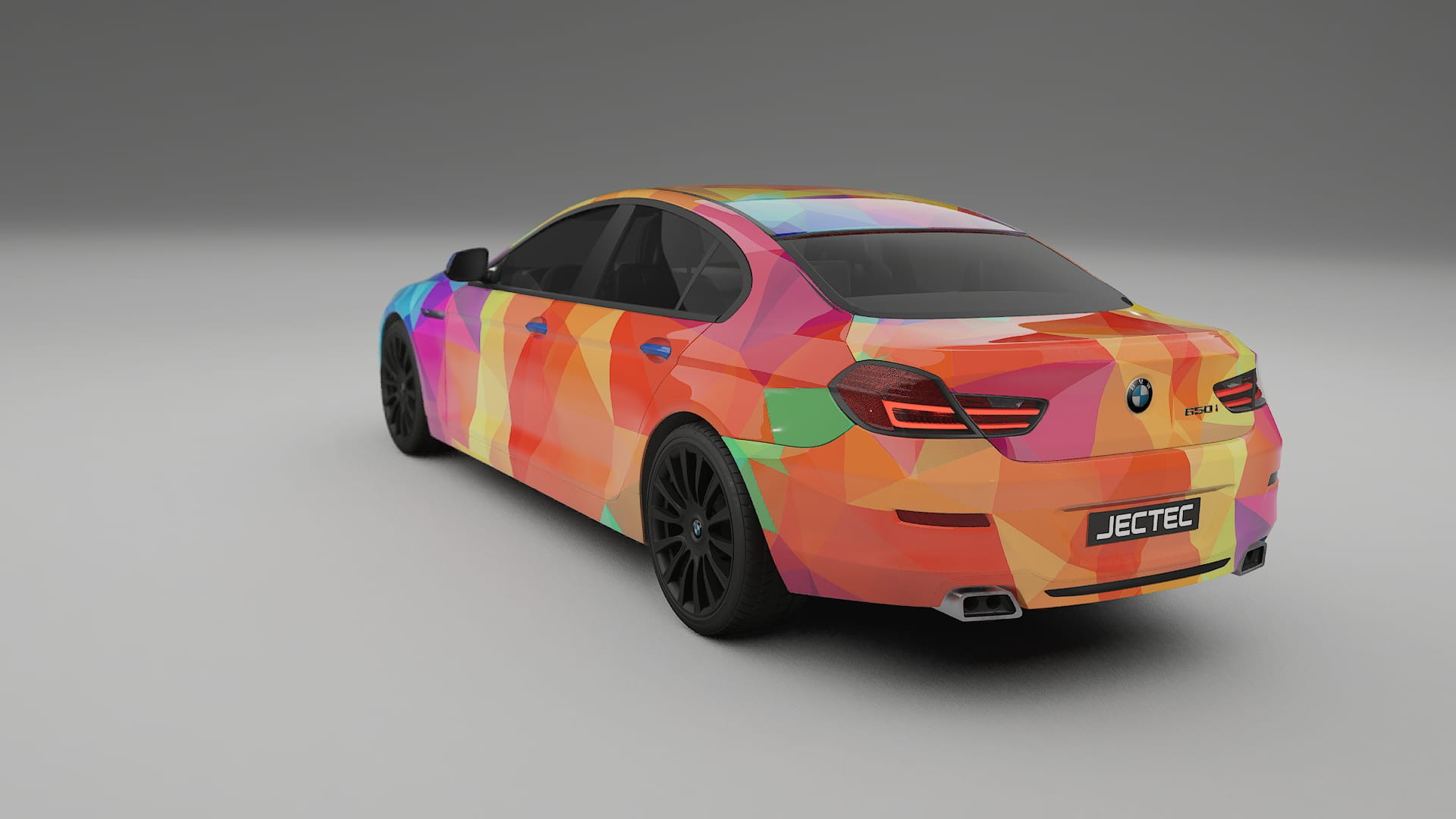 BMW 6 F06 VECTOR VIBE Designed Wrap PPF Kit – Printable Polyurethane Film