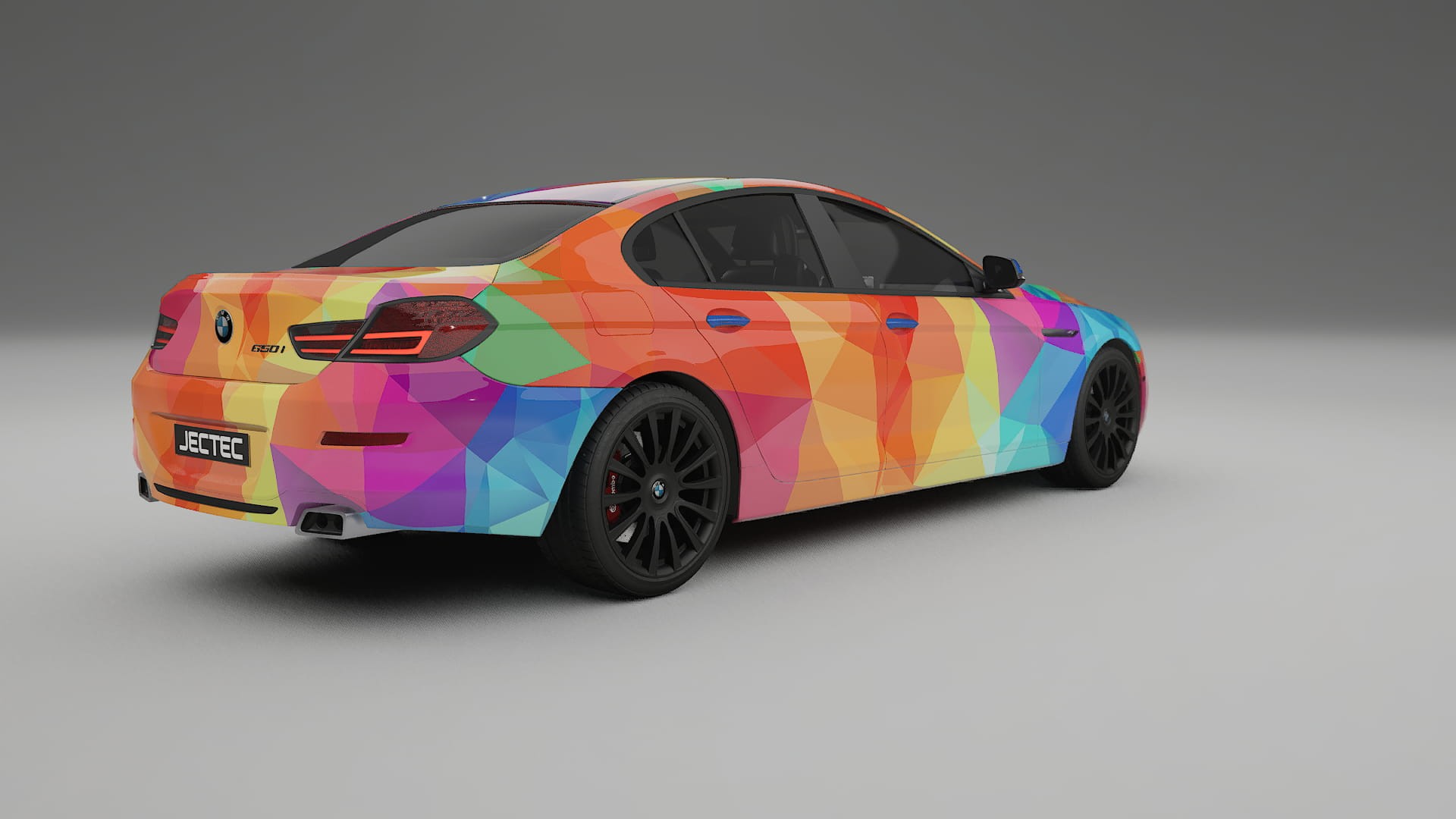BMW 6 F06 VECTOR VIBE Designed Wrap PPF Kit – Printable Polyurethane Film