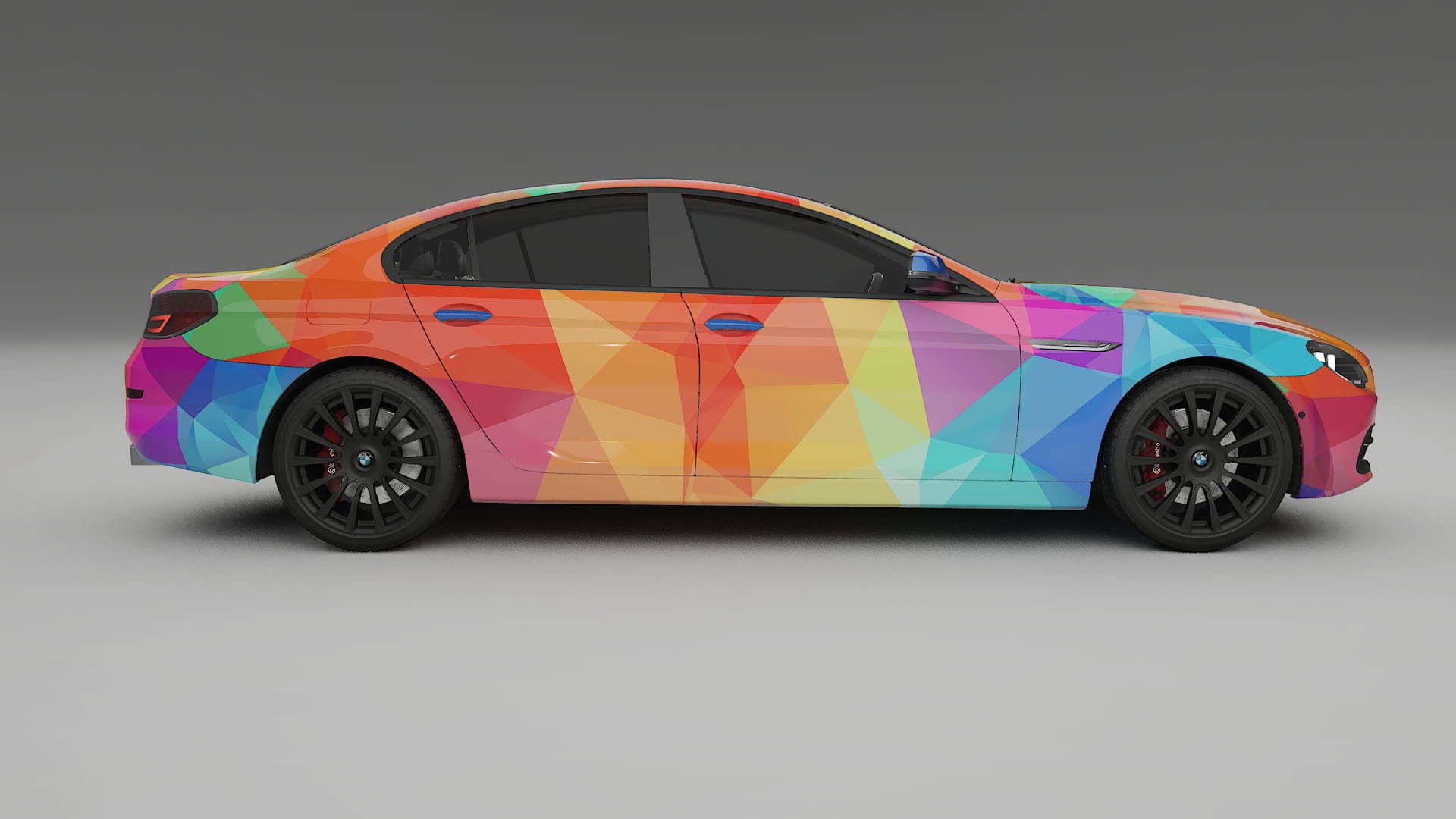 BMW 6 F06 VECTOR VIBE Designed Wrap PPF Kit – Printable Polyurethane Film