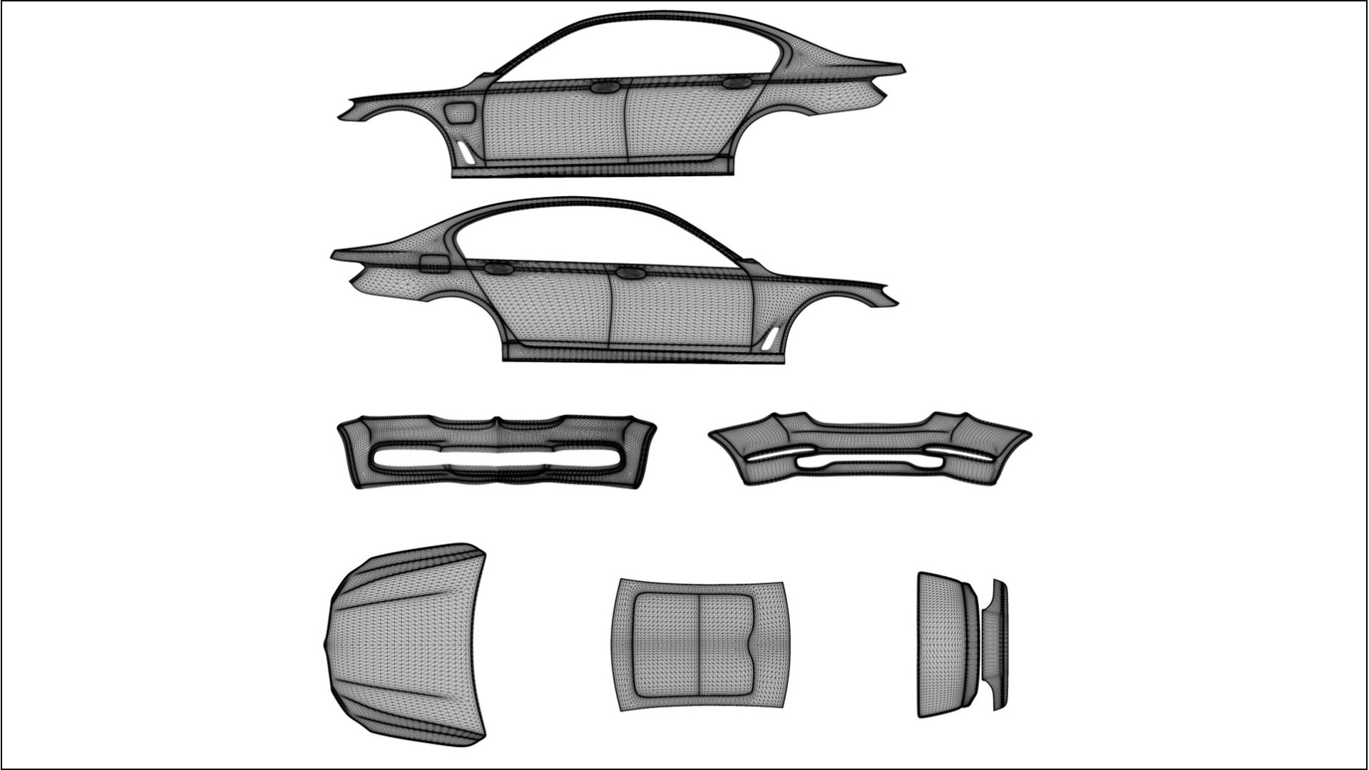BMW 7 G11 G12 facelift LCI VECTOR VIBE Designed Wrap PPF Kit – Printable Polyurethane Film 2