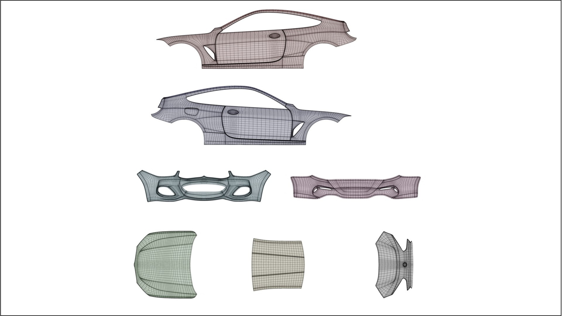 BMW 850 G15 VECTOR VIBE Designed Wrap PPF Kit – Printable Polyurethane Film 2