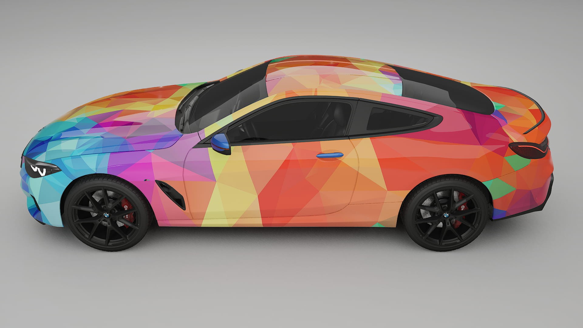 BMW 850 G15 VECTOR VIBE Designed Wrap PPF Kit – Printable Polyurethane Film