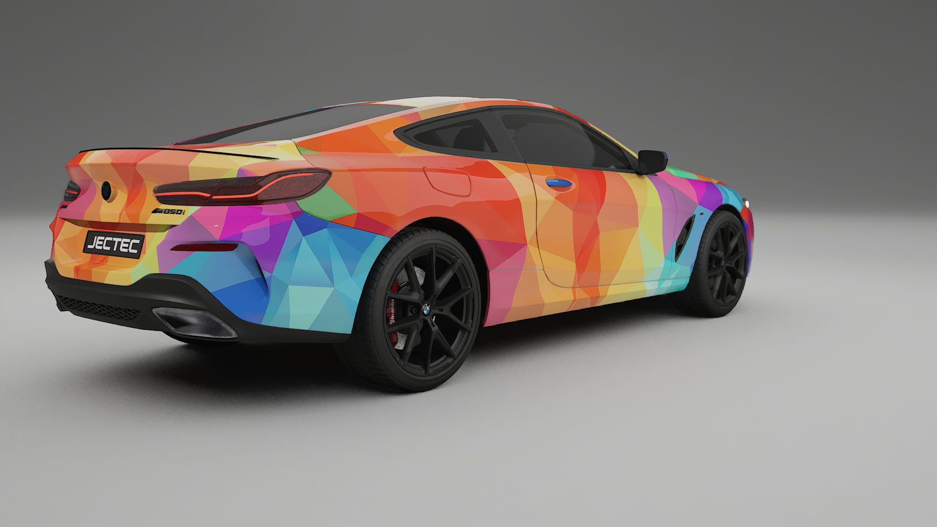 BMW 850 G15 VECTOR VIBE Designed Wrap PPF Kit – Printable Polyurethane Film
