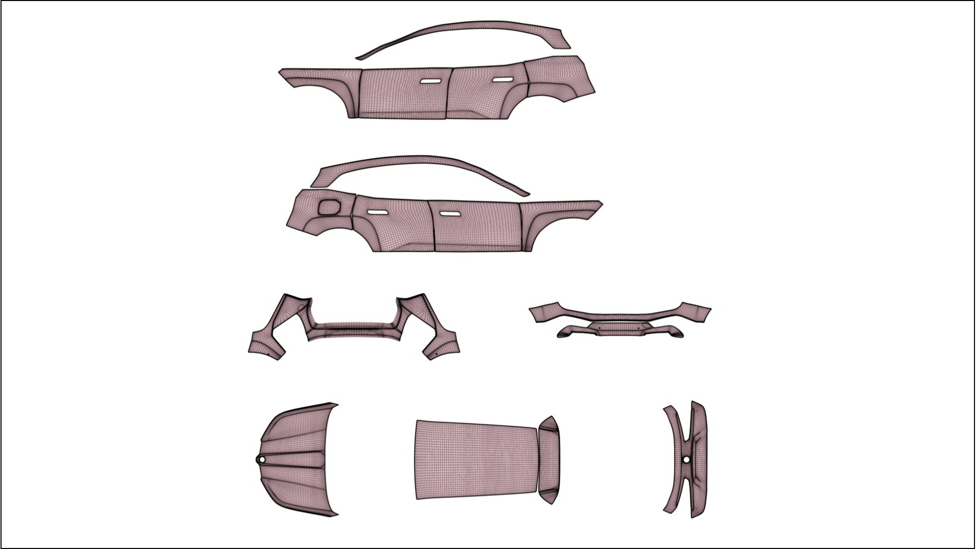 BMW iX M60 VECTOR VIBE Designed Wrap PPF Kit – Printable Polyurethane Film 2