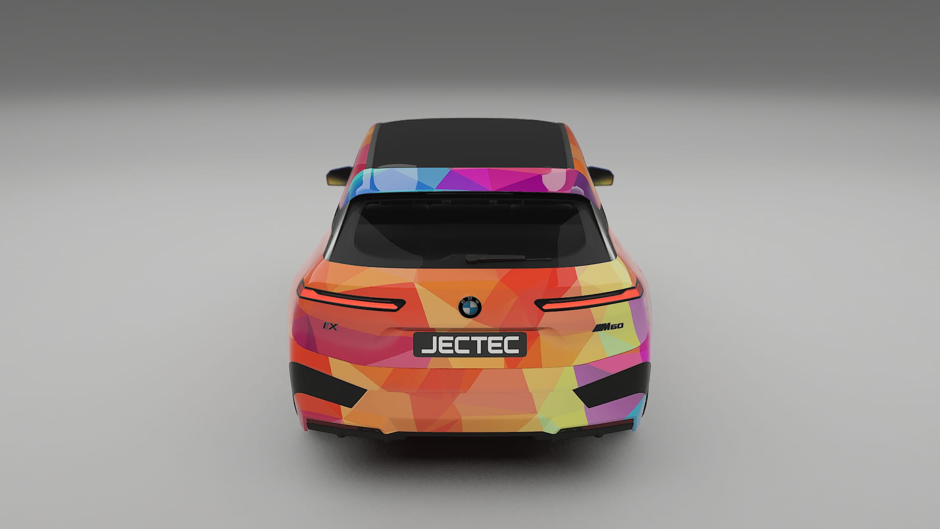 BMW iX M60 VECTOR VIBE Designed Wrap PPF Kit – Printable Polyurethane Film