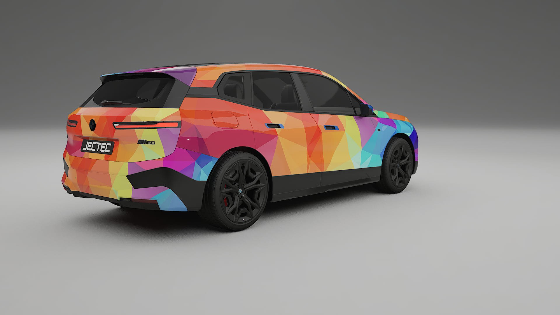BMW iX M60 VECTOR VIBE Designed Wrap PPF Kit – Printable Polyurethane Film