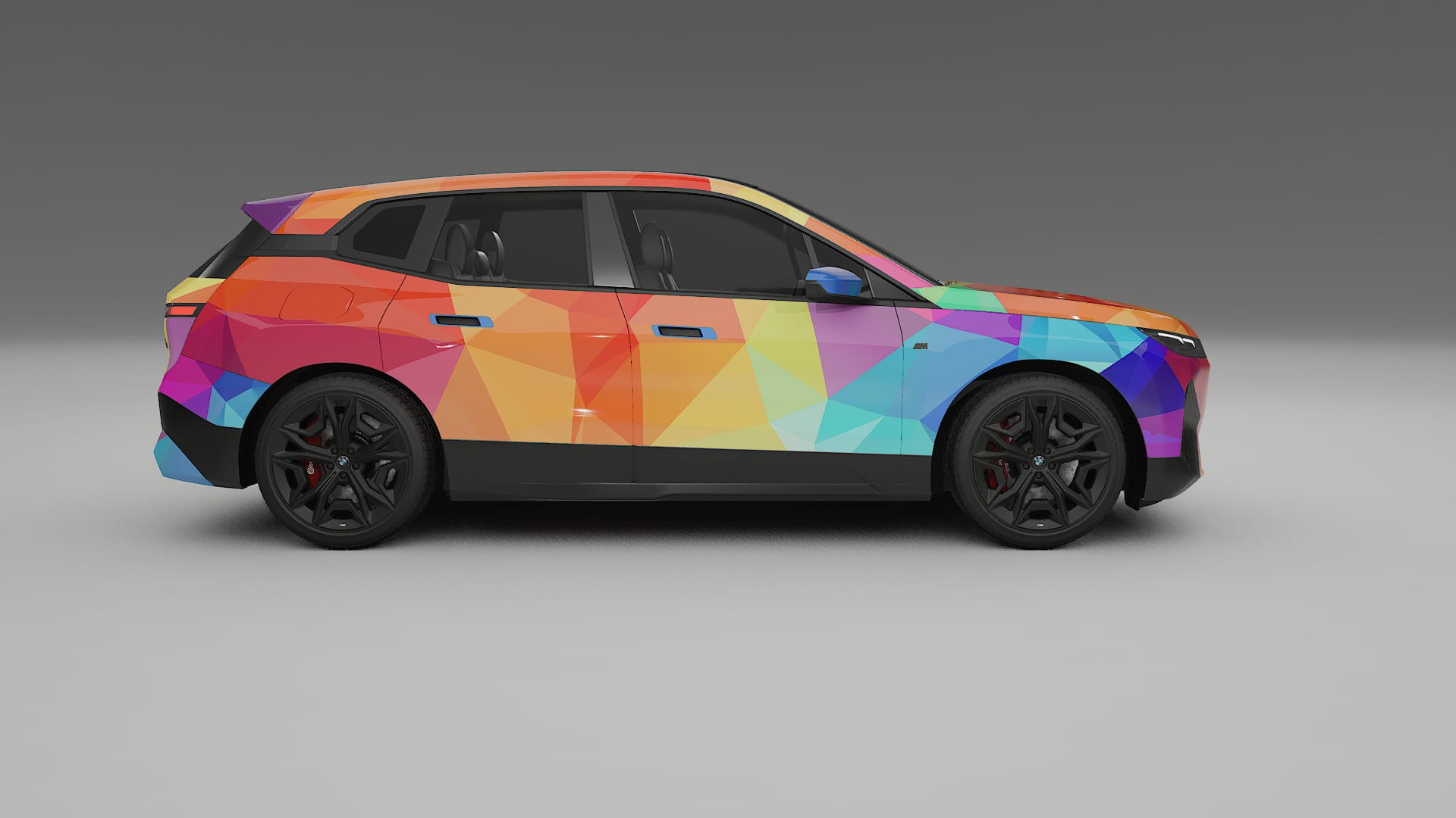 BMW iX M60 VECTOR VIBE Designed Wrap PPF Kit – Printable Polyurethane Film