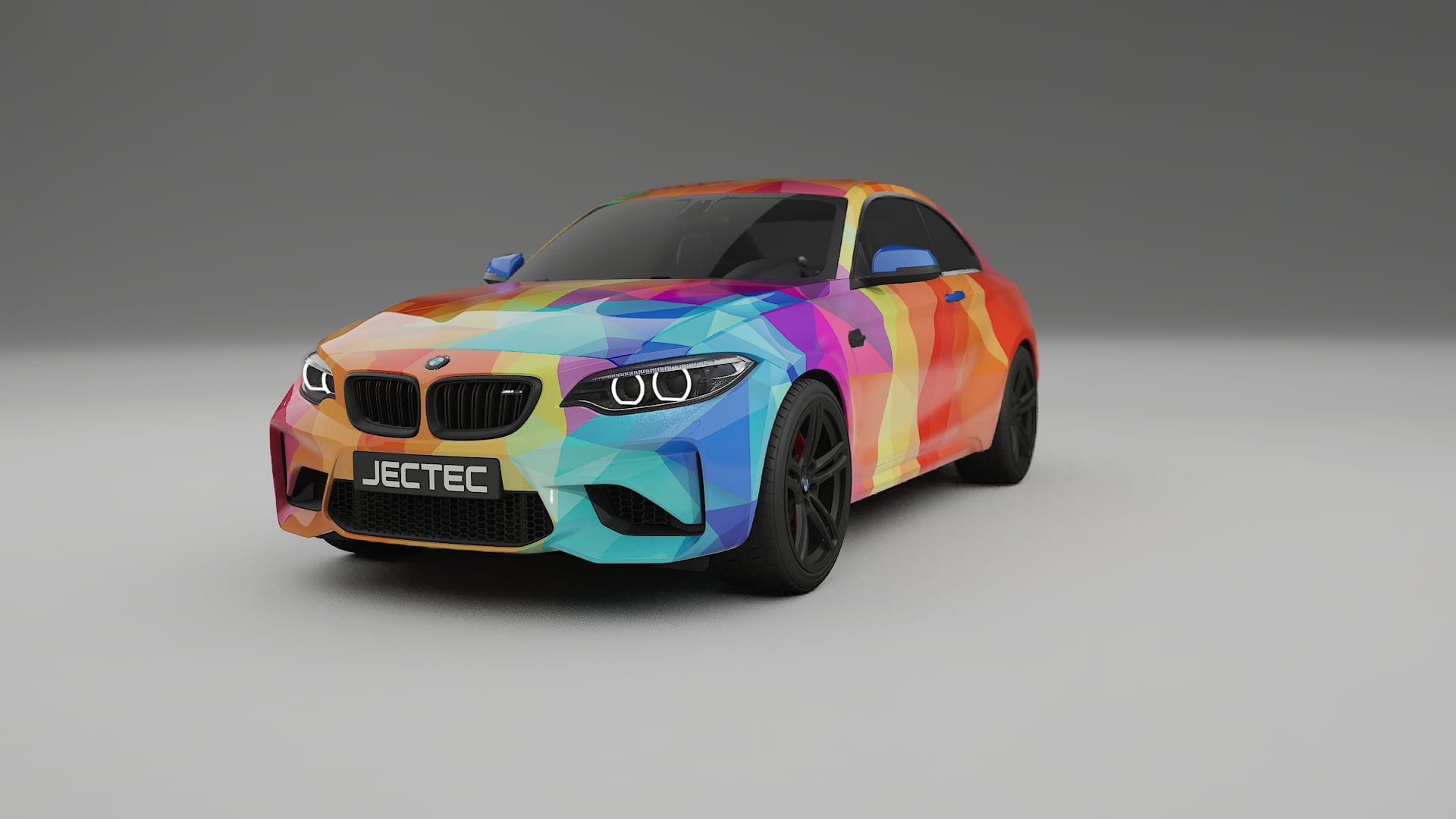 BMW M2 F87 facelift LCI VECTOR VIBE Designed Wrap PPF Kit – Printable Polyurethane Film