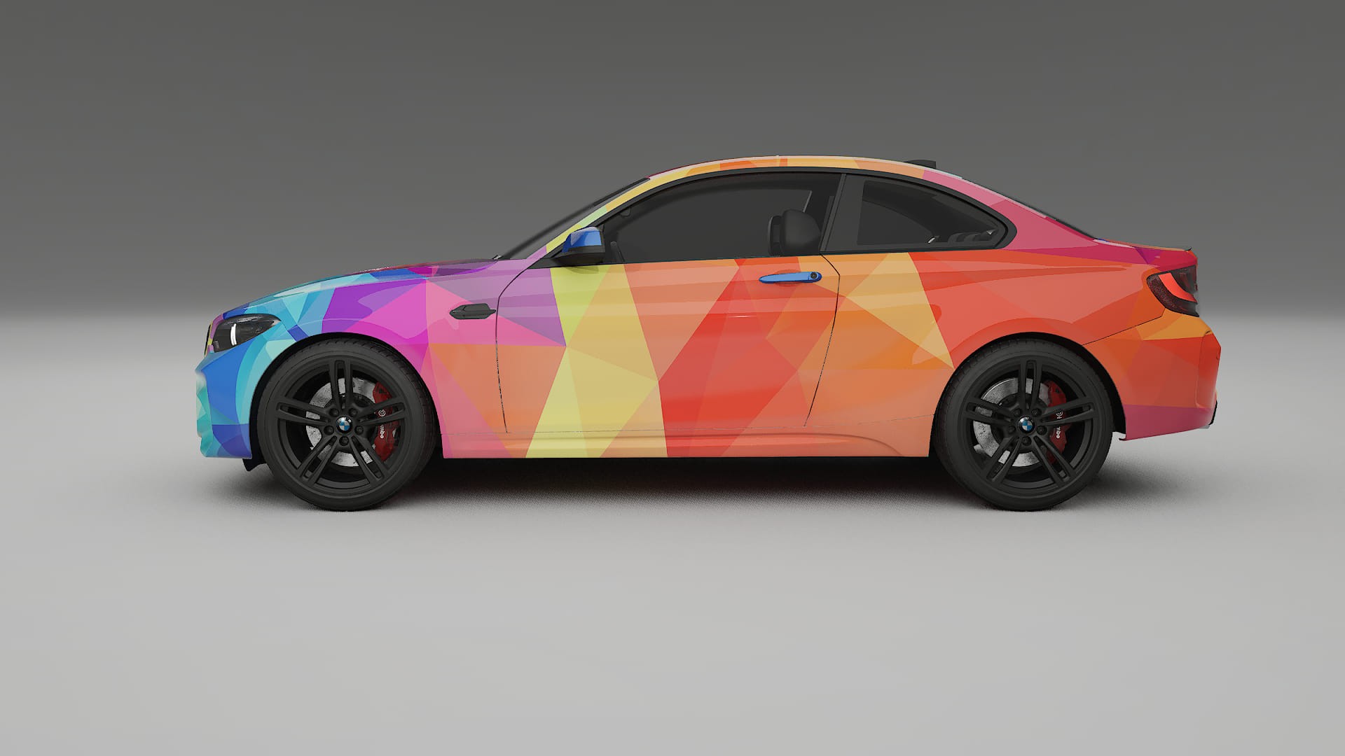 BMW M2 F87 facelift LCI VECTOR VIBE Designed Wrap PPF Kit – Printable Polyurethane Film