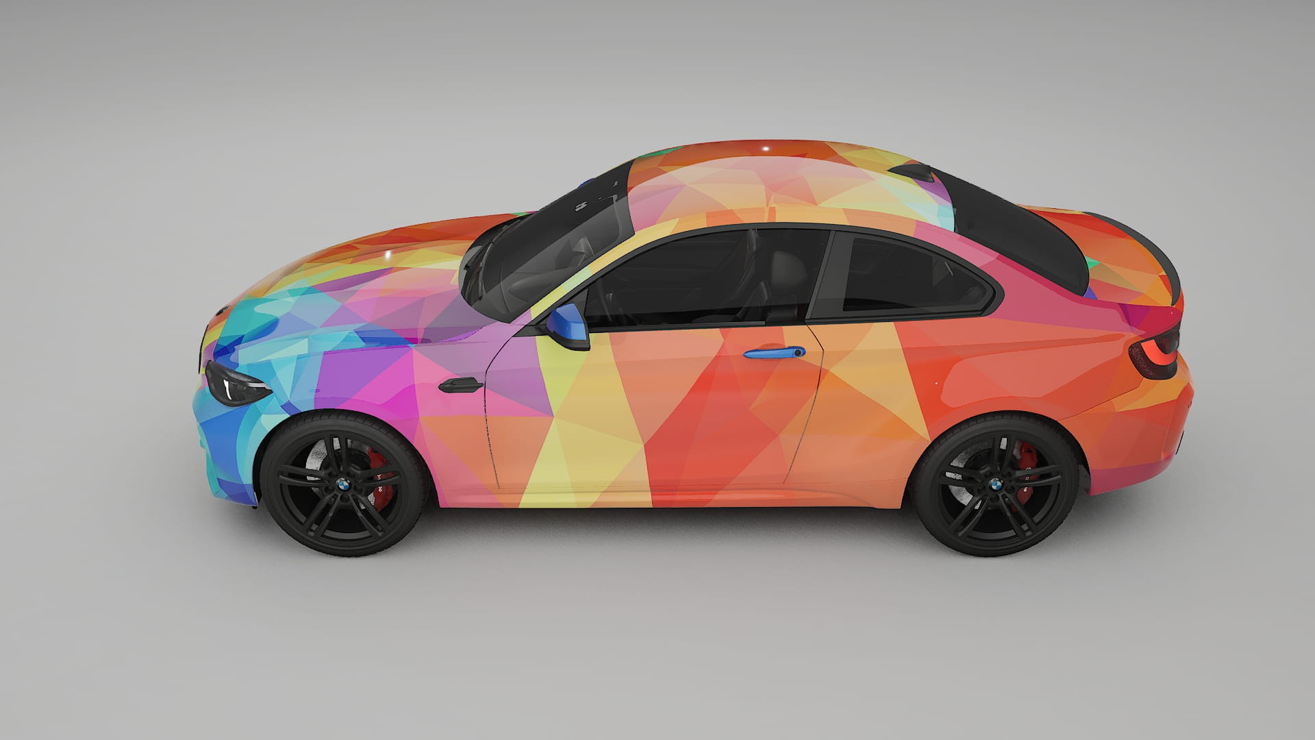 BMW M2 F87 facelift LCI VECTOR VIBE Designed Wrap PPF Kit – Printable Polyurethane Film