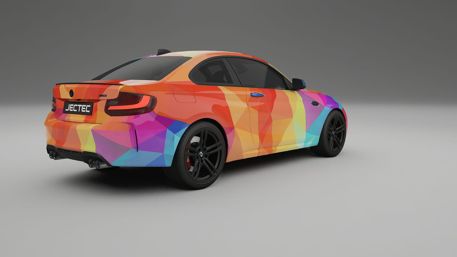 BMW M2 F87 facelift LCI VECTOR VIBE Designed Wrap PPF Kit – Printable Polyurethane Film