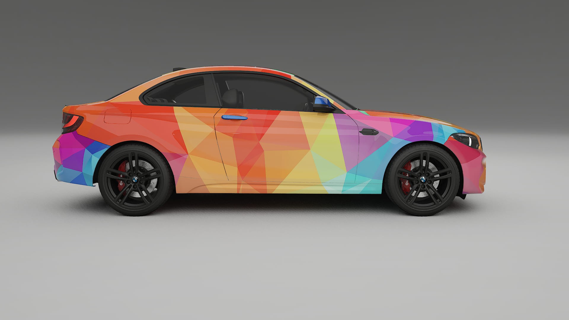 BMW M2 F87 facelift LCI VECTOR VIBE Designed Wrap PPF Kit – Printable Polyurethane Film