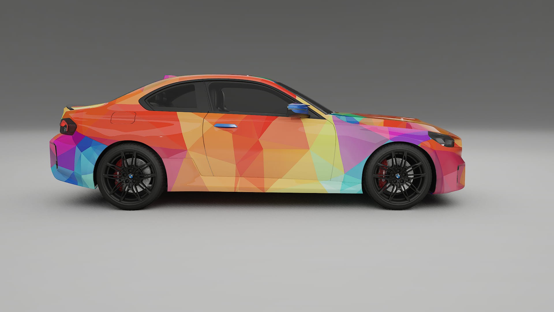 BMW M2 G87 VECTOR VIBE Designed Wrap PPF Kit – Printable Polyurethane Film