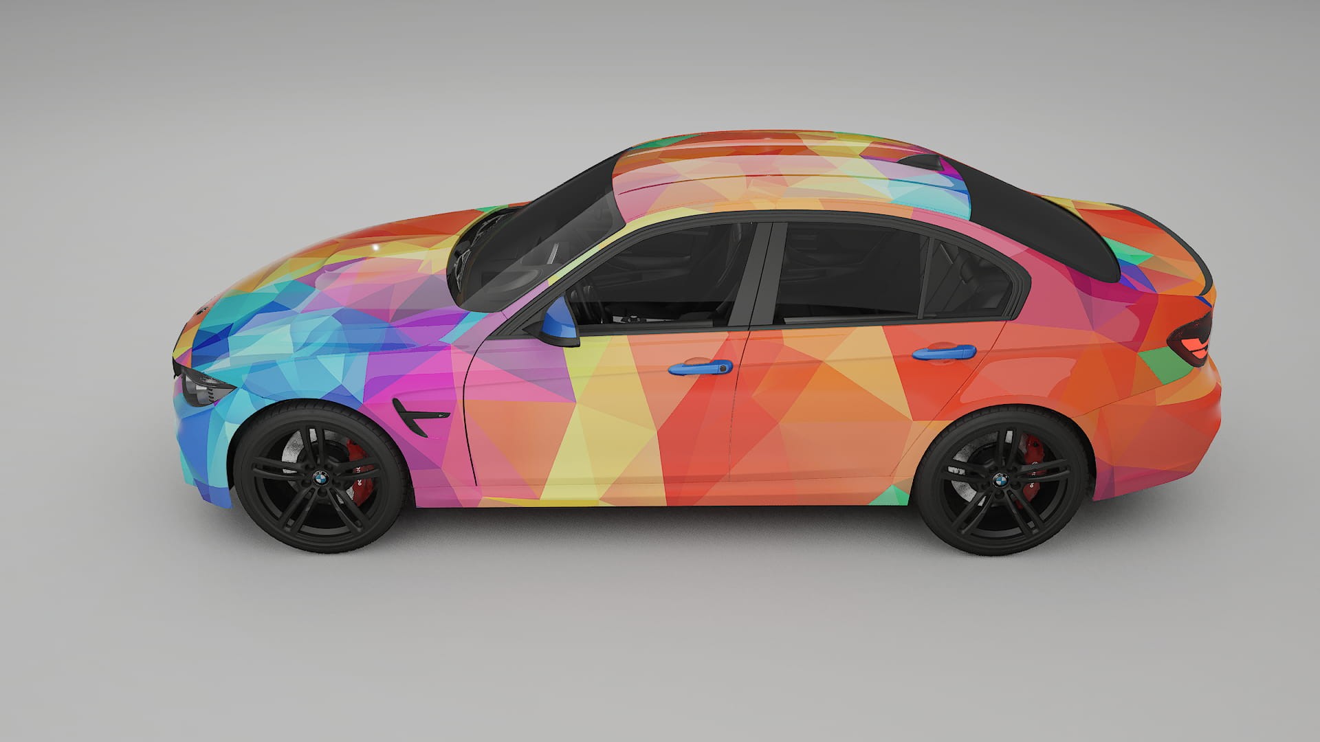 BMW M3 F80 VECTOR VIBE Designed Wrap PPF Kit – Printable Polyurethane Film