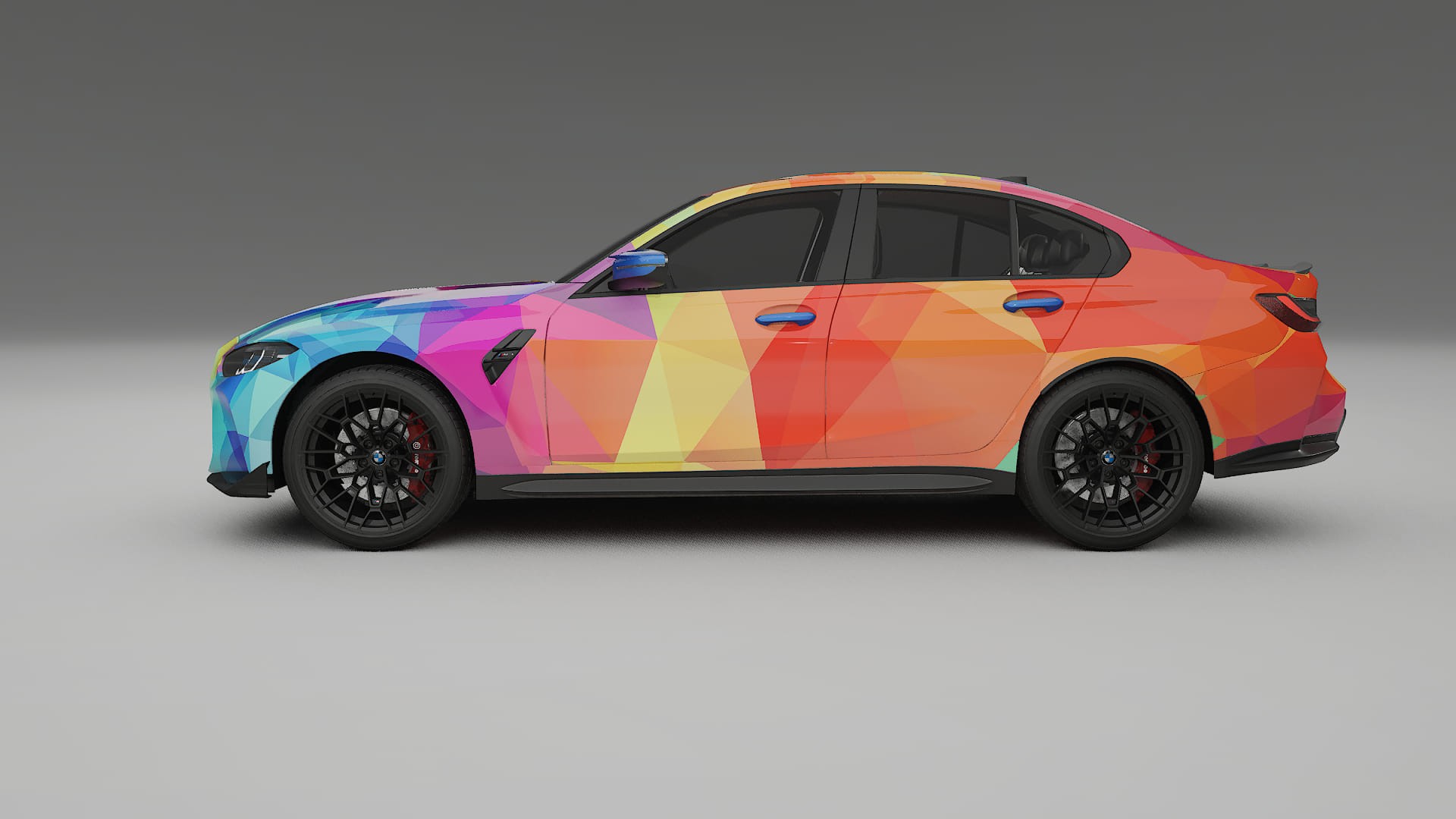 BMW M3 G80 Competition CS VECTOR VIBE Designed Wrap PPF Kit – Printable Polyurethane Film