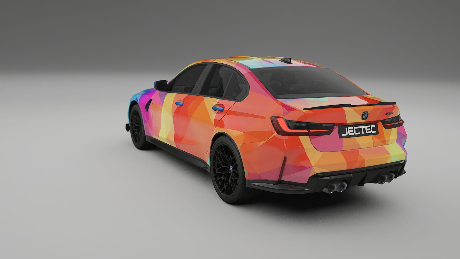 BMW M3 G80 Competition CS VECTOR VIBE Designed Wrap PPF Kit – Printable Polyurethane Film
