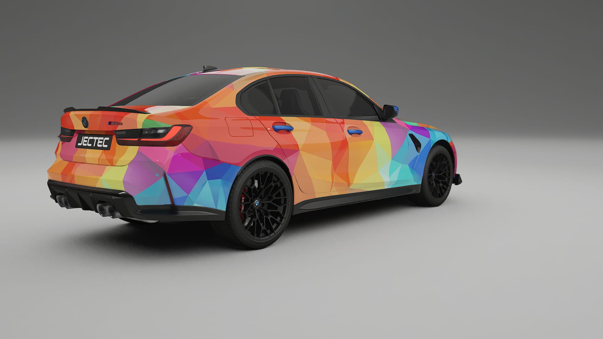 BMW M3 G80 Competition CS VECTOR VIBE Designed Wrap PPF Kit – Printable Polyurethane Film