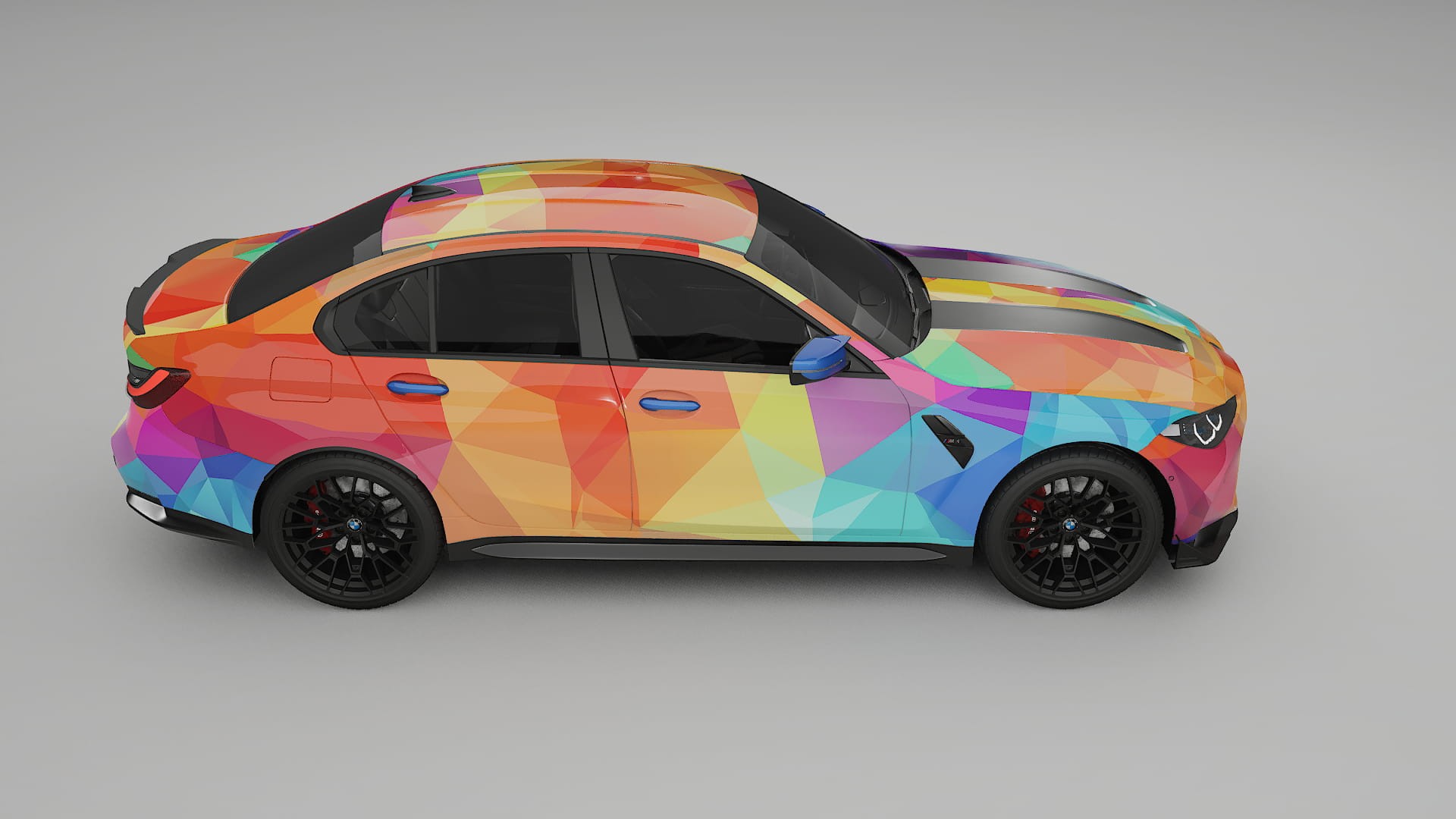 BMW M3 G80 Competition CS VECTOR VIBE Designed Wrap PPF Kit – Printable Polyurethane Film