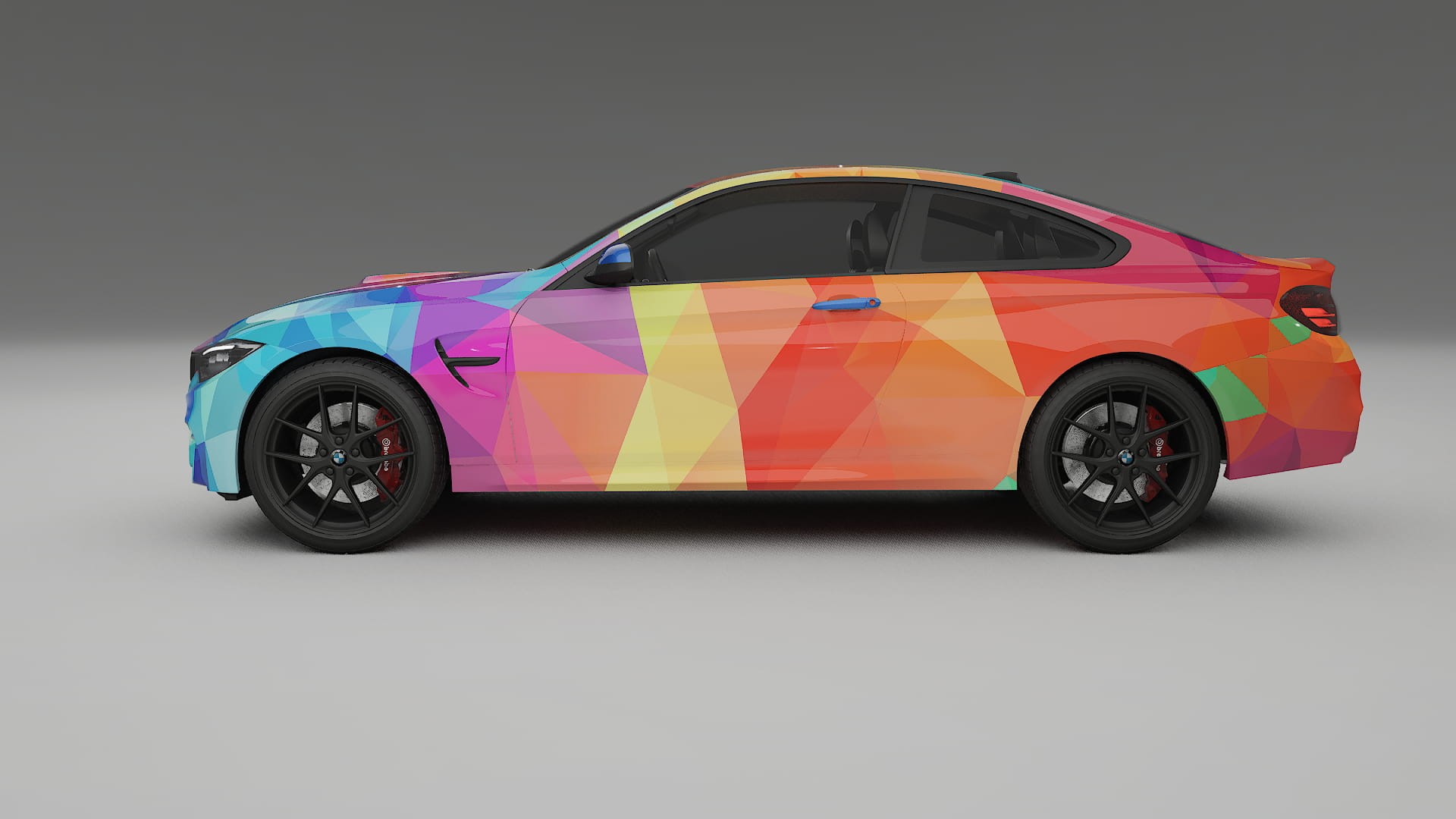 BMW M4 F82 VECTOR VIBE Designed Wrap PPF Kit – Printable Polyurethane Film