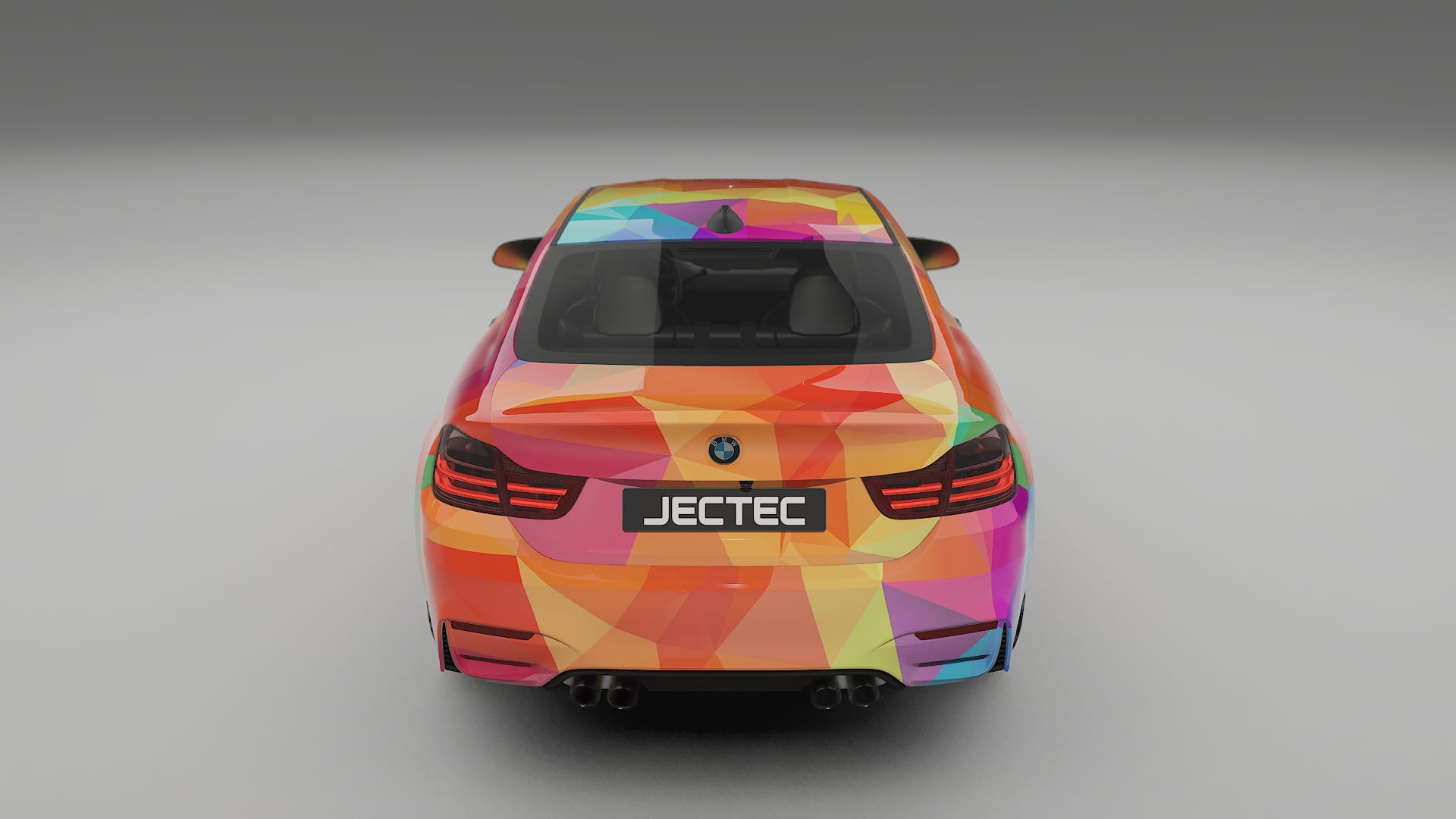BMW M4 F82 VECTOR VIBE Designed Wrap PPF Kit – Printable Polyurethane Film