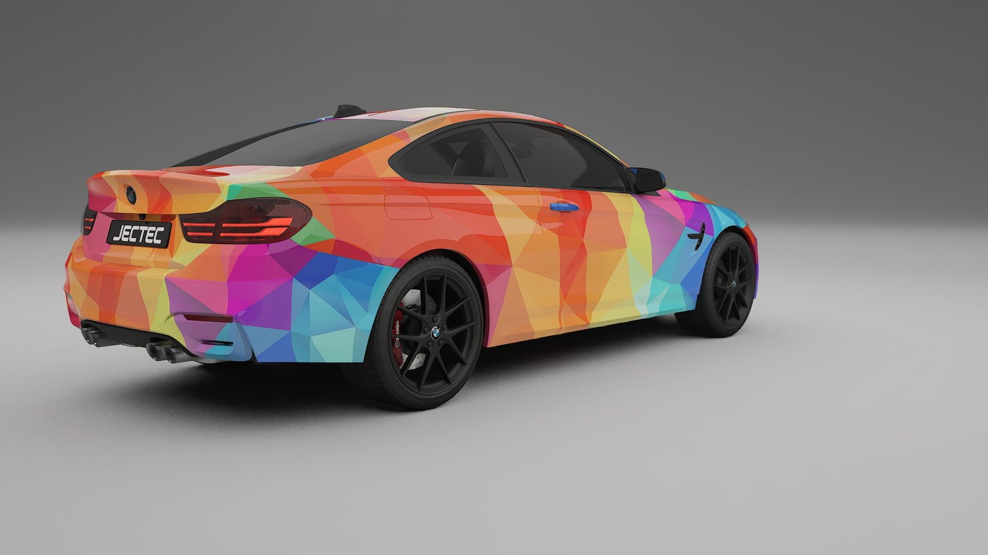 BMW M4 F82 VECTOR VIBE Designed Wrap PPF Kit – Printable Polyurethane Film