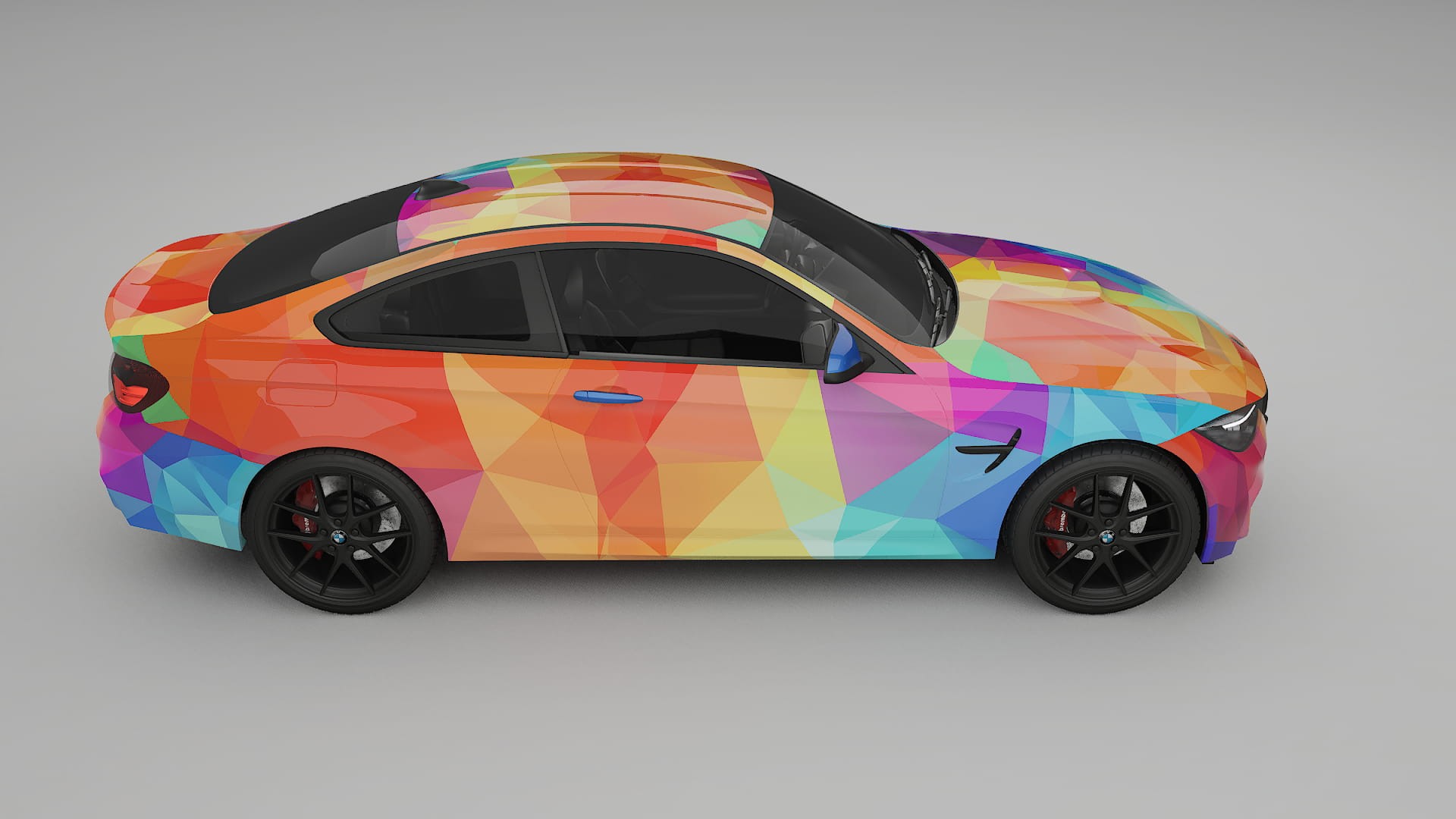 BMW M4 F82 VECTOR VIBE Designed Wrap PPF Kit – Printable Polyurethane Film