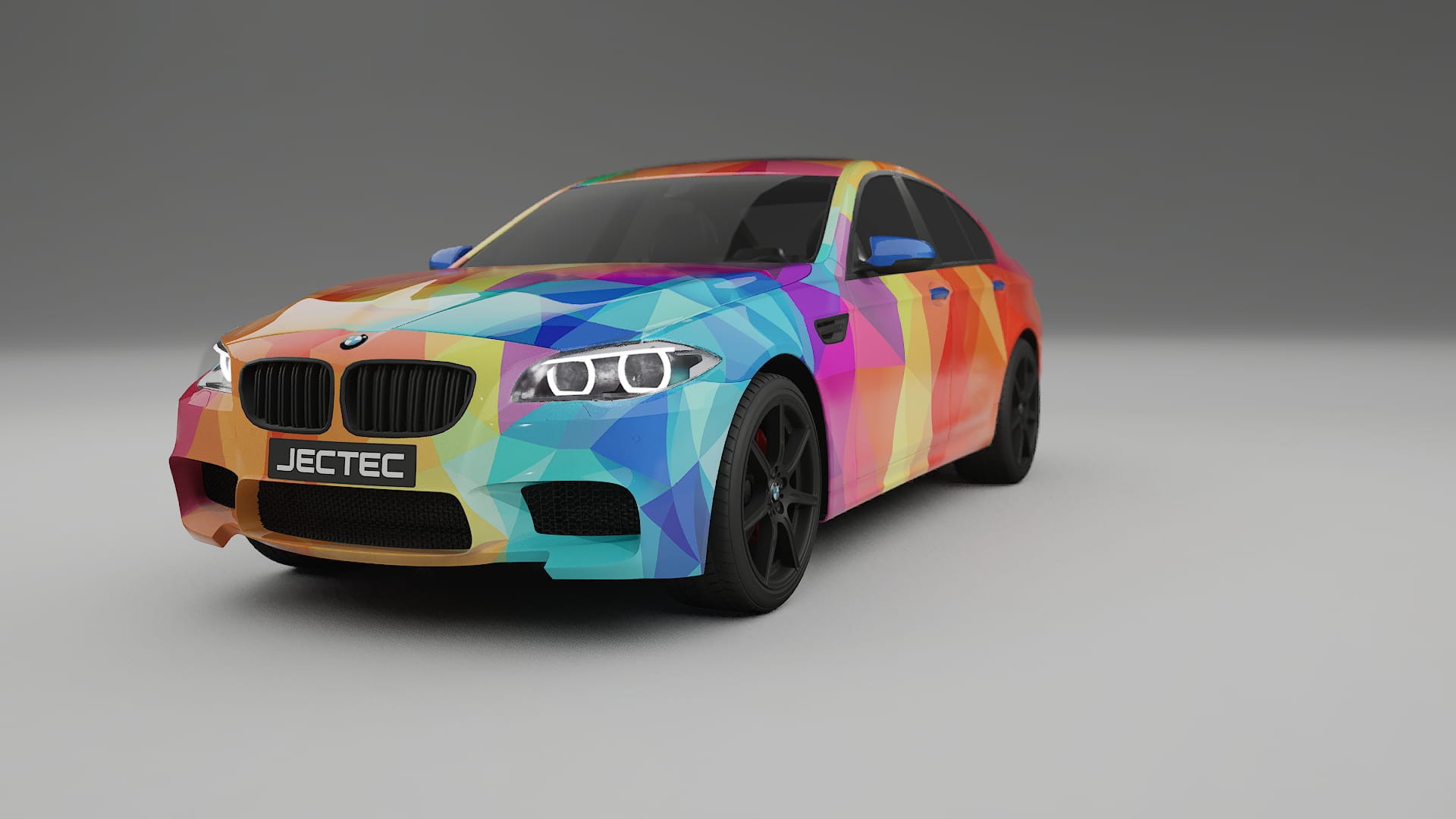 BMW M5 F10 VECTOR VIBE Designed Wrap PPF Kit – Printable Polyurethane Film