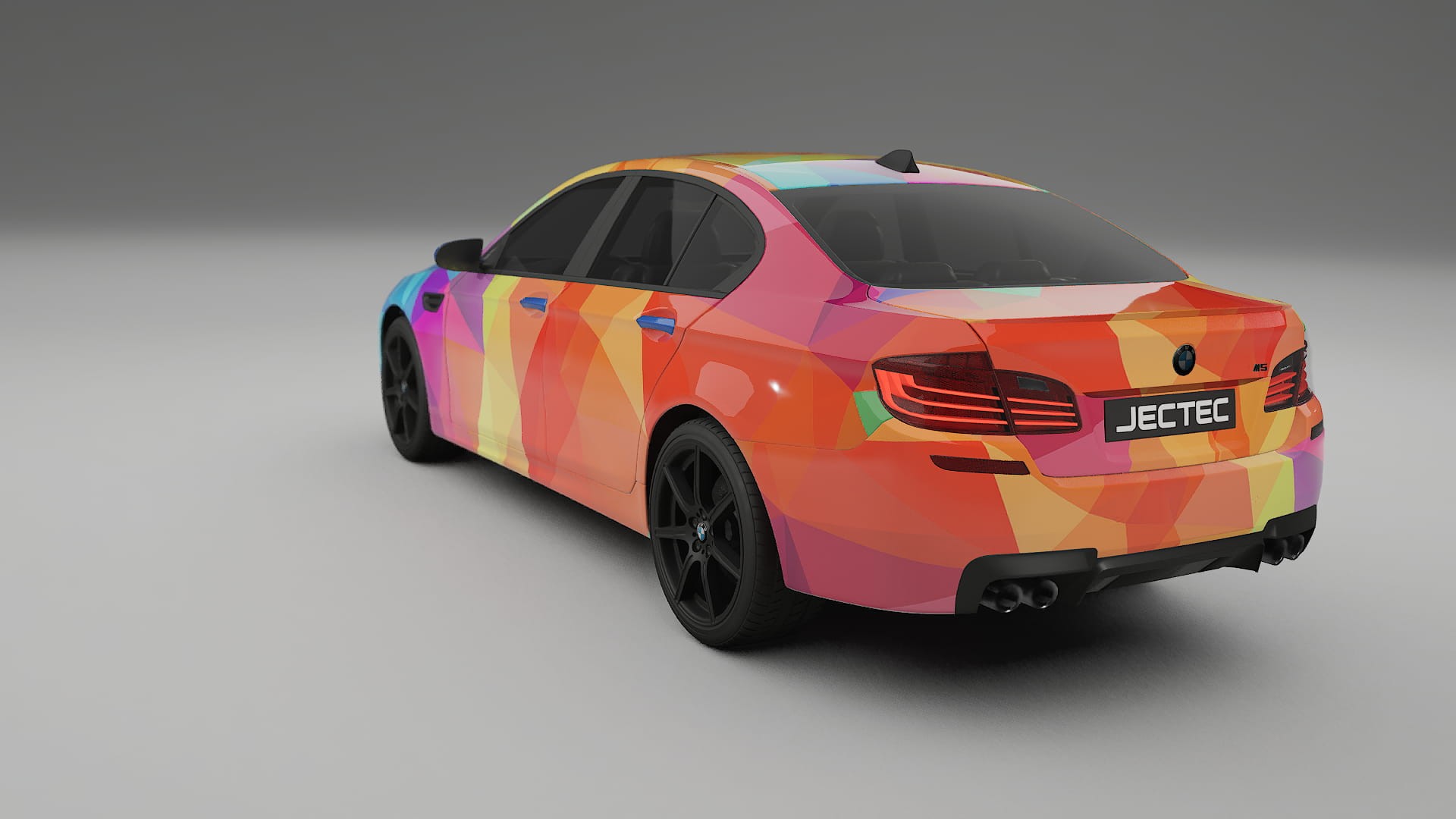 BMW M5 F10 VECTOR VIBE Designed Wrap PPF Kit – Printable Polyurethane Film