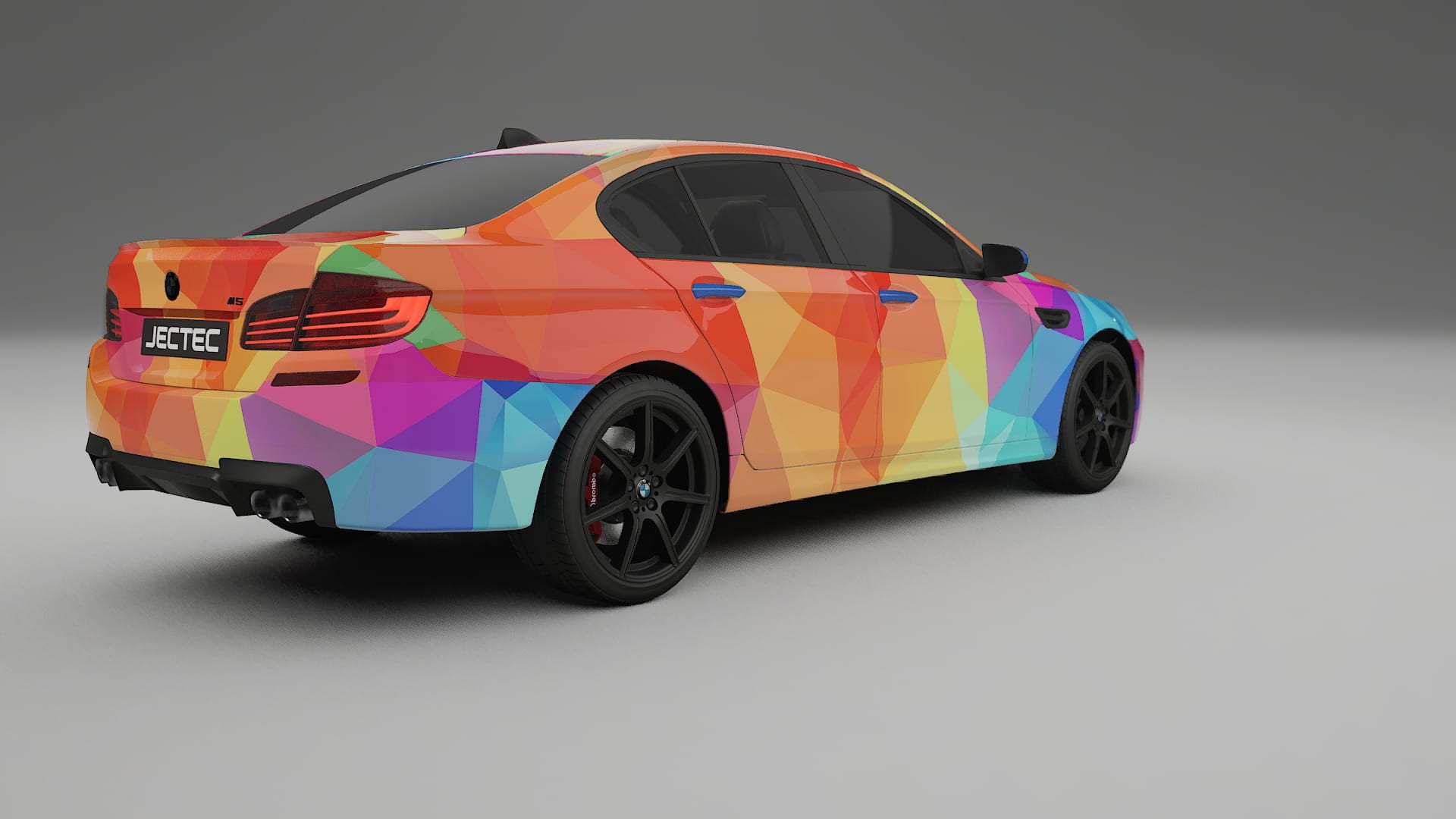 BMW M5 F10 VECTOR VIBE Designed Wrap PPF Kit – Printable Polyurethane Film
