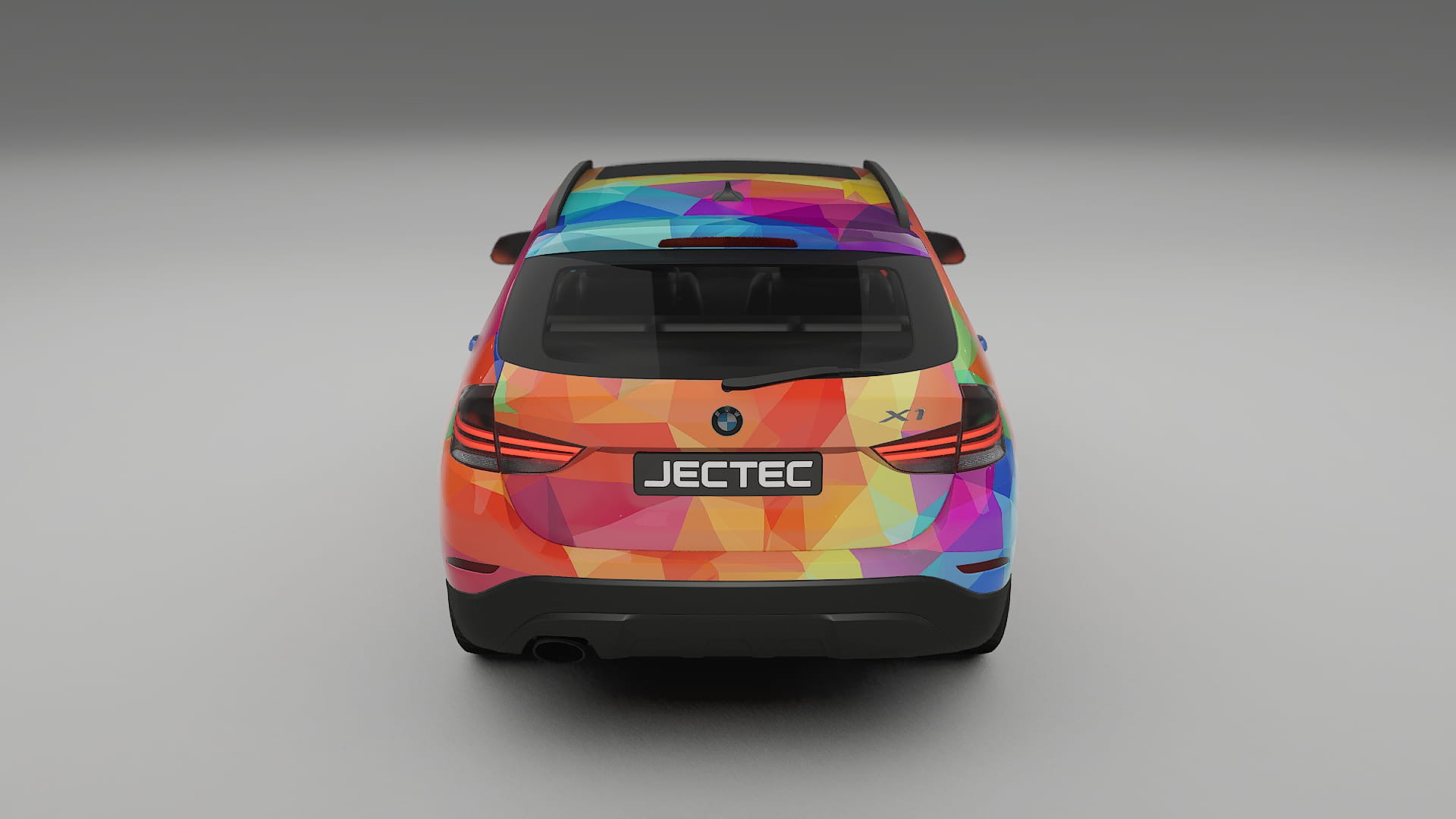 BMW X1 E84 VECTOR VIBE Designed Wrap PPF Kit – Printable Polyurethane Film