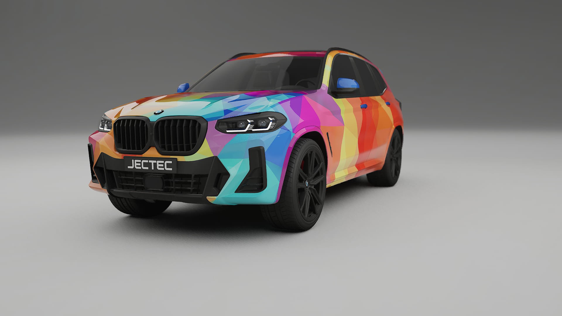 BMW X3 G01 facelift VECTOR VIBE Designed Wrap PPF Kit – Printable Polyurethane Film